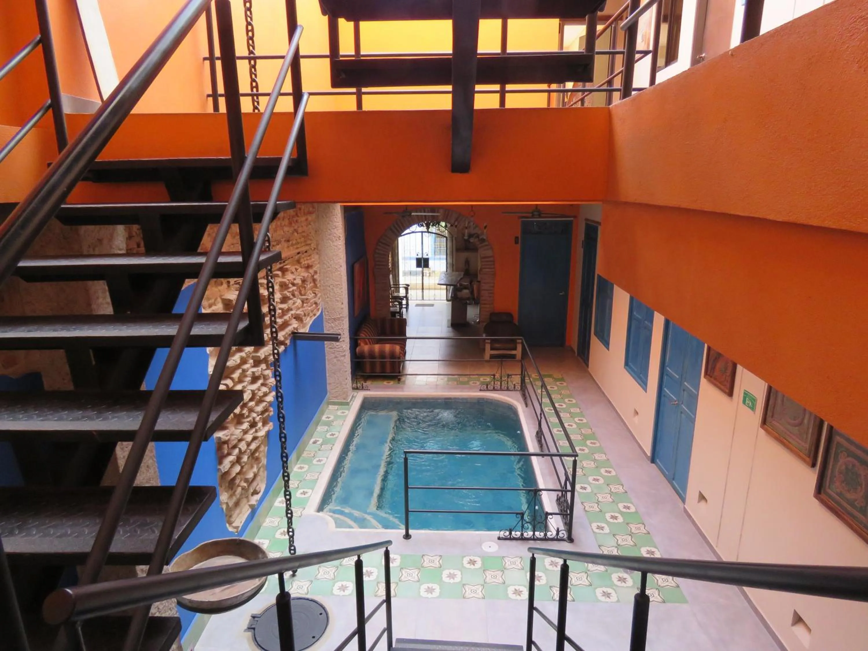 Pool view in Hotel Boutique La Solera Del Pozo