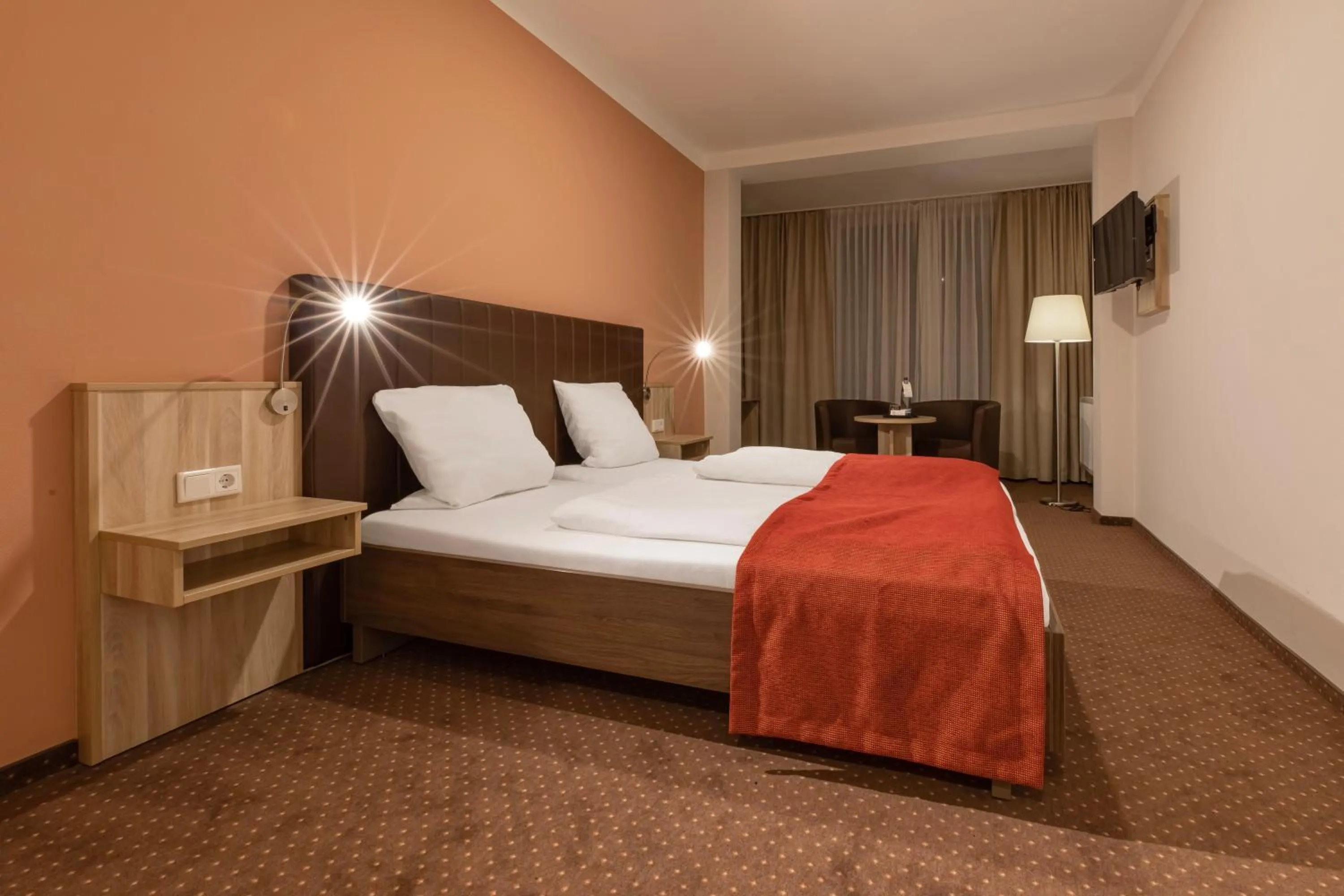 Bed in Bergmark Hotel