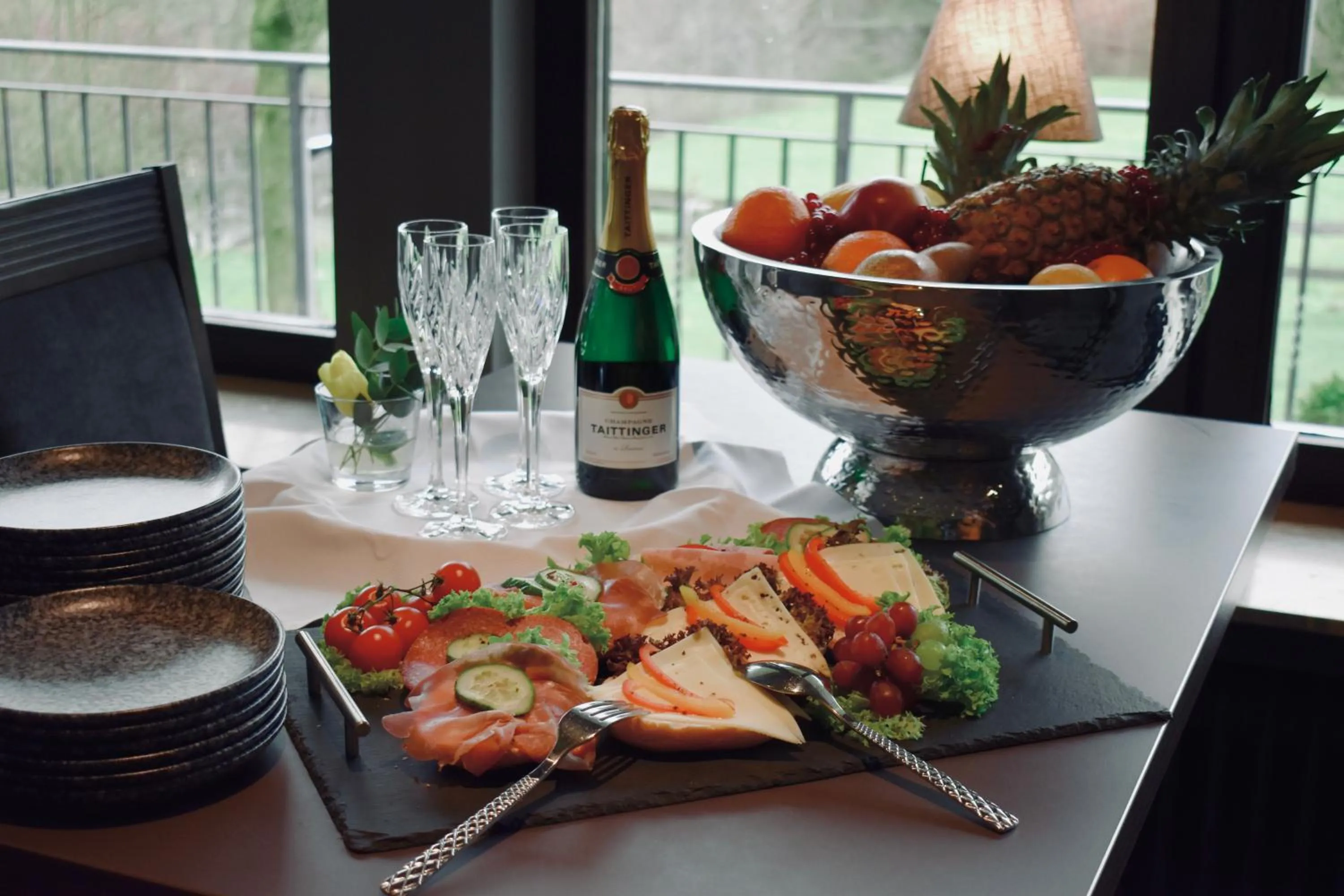 Food and drinks in Bergmark Hotel