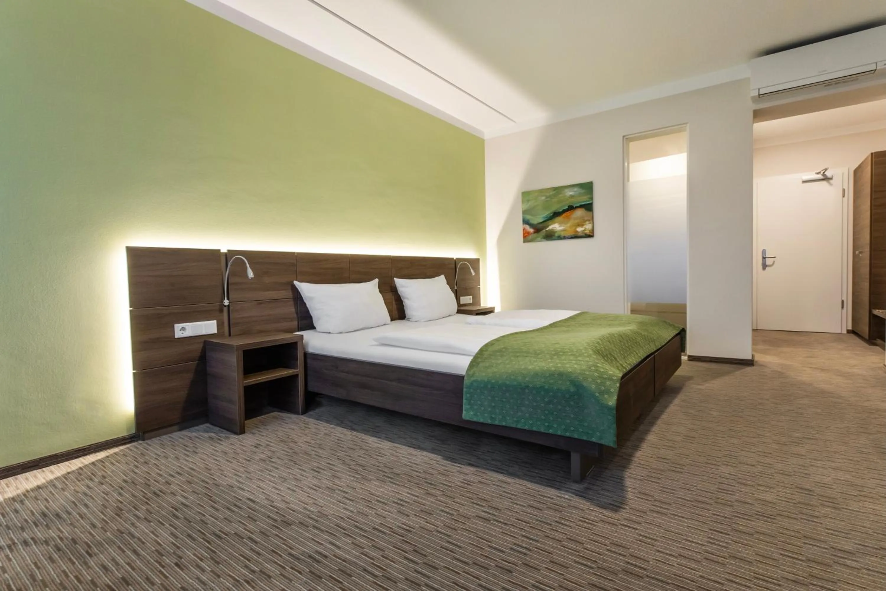 Bed in Bergmark Hotel