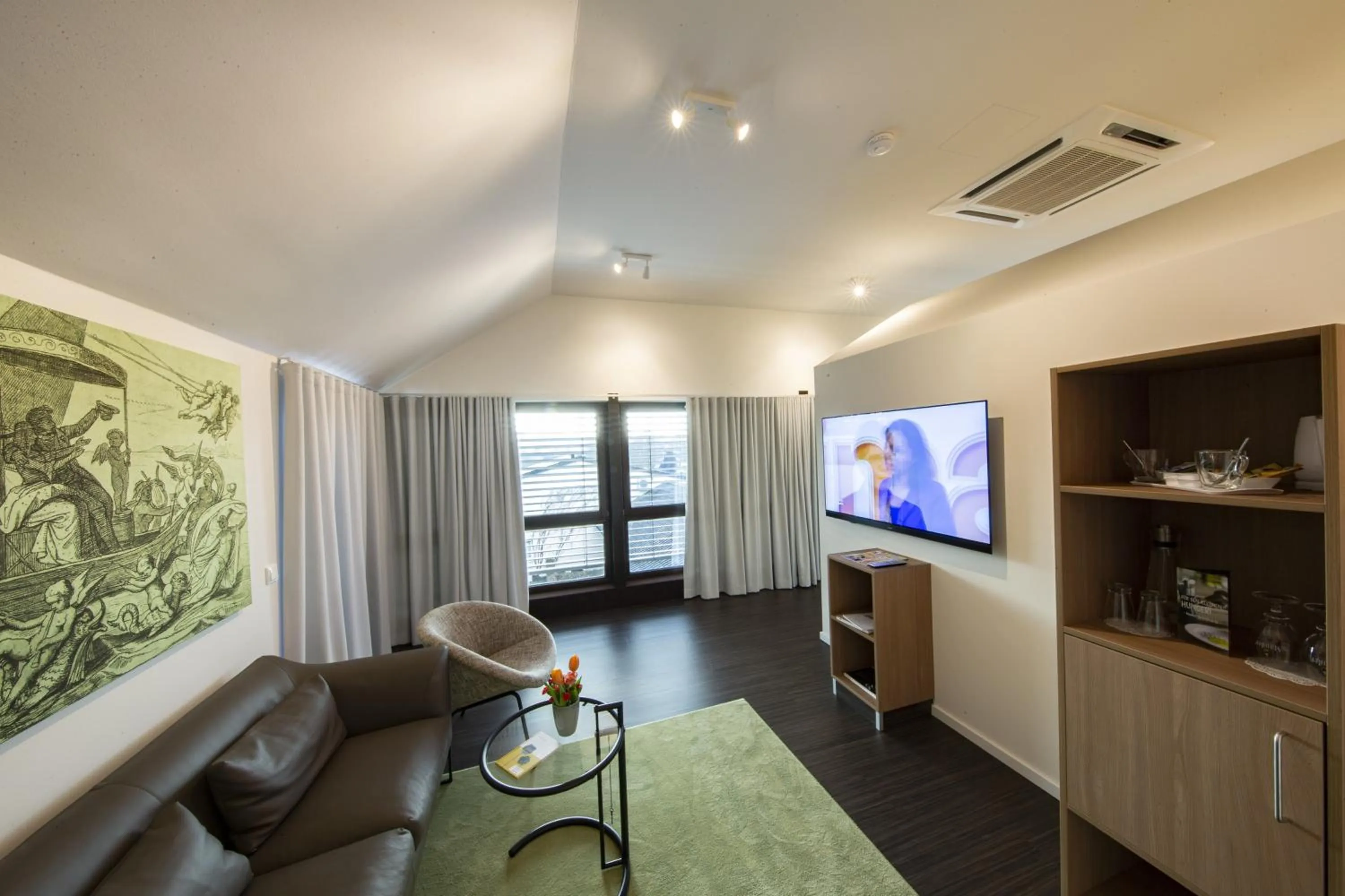 Living room in Mintrops Land Hotel Burgaltendorf