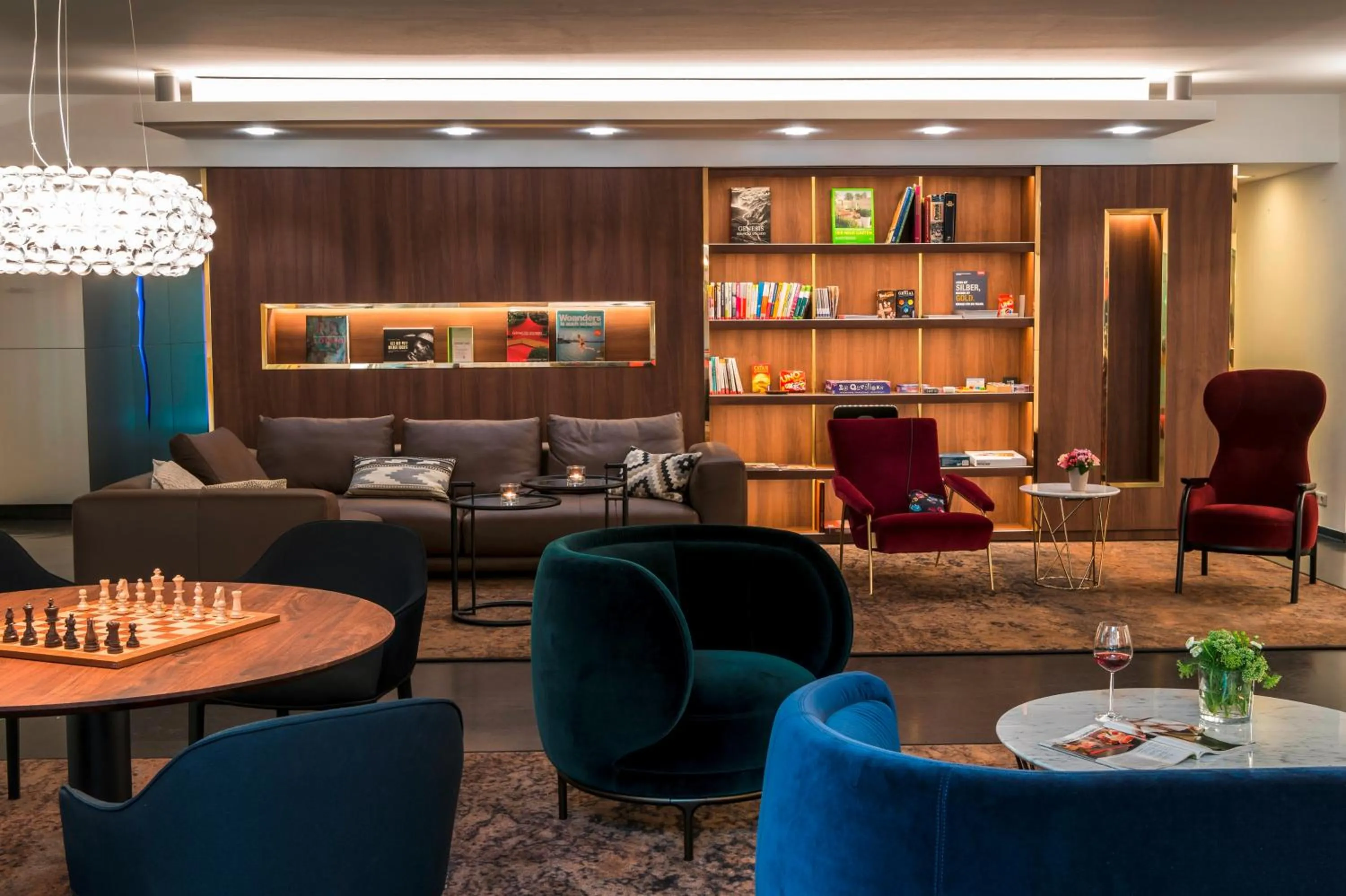 Seating area in Mintrops Land Hotel Burgaltendorf