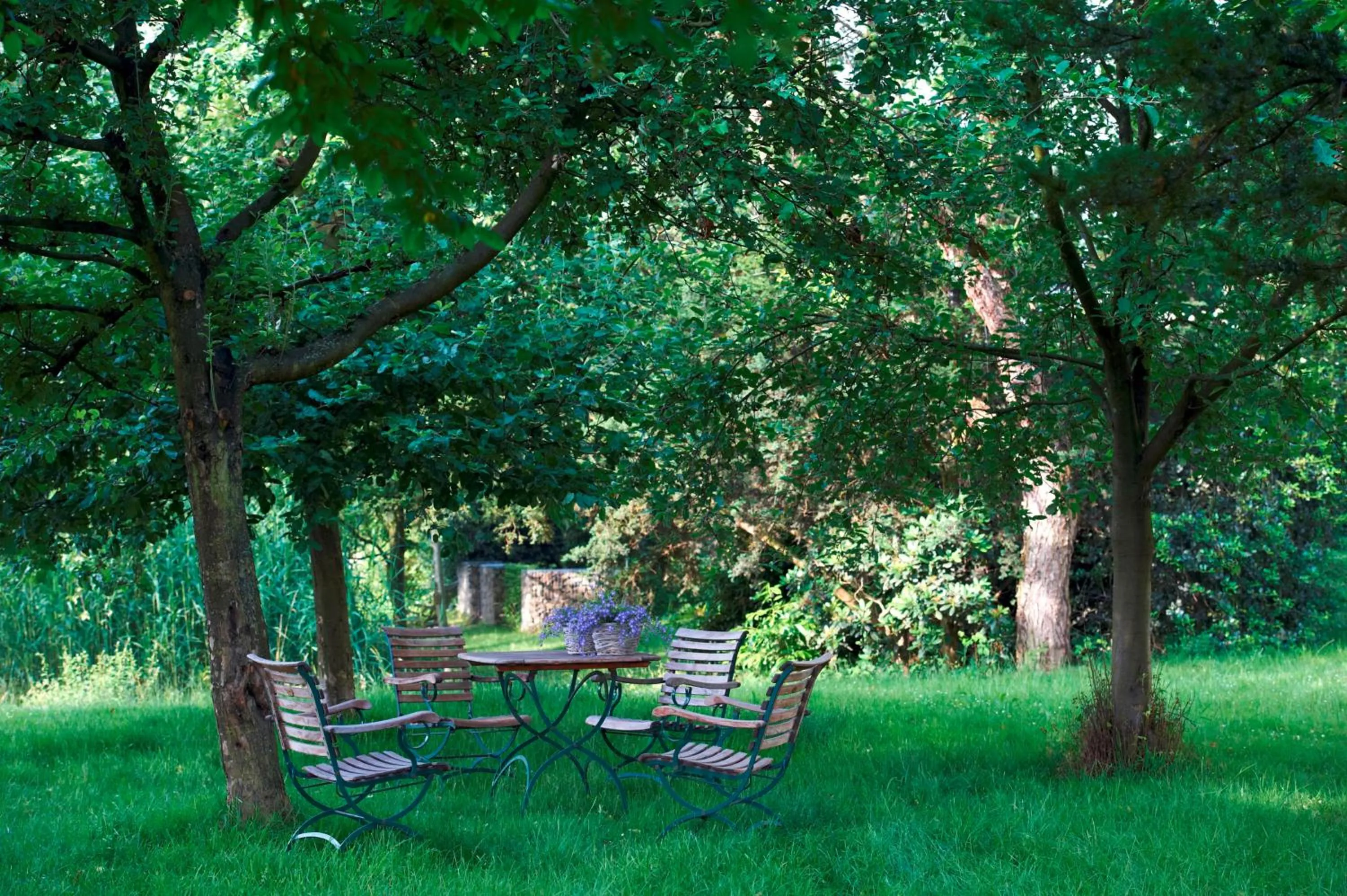 Garden in Mintrops Land Hotel Burgaltendorf