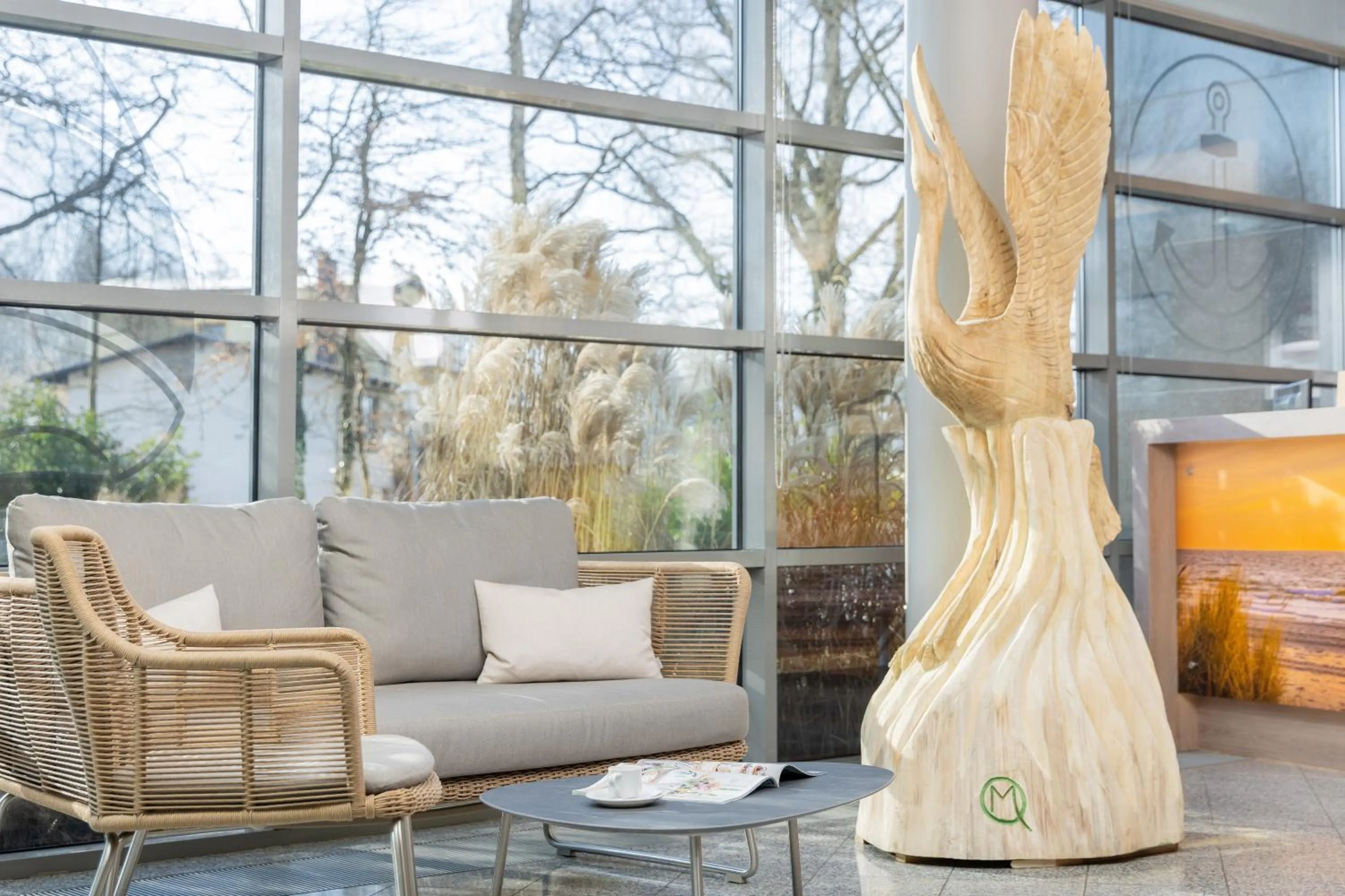 Lobby or reception in Parkhotel Rügen