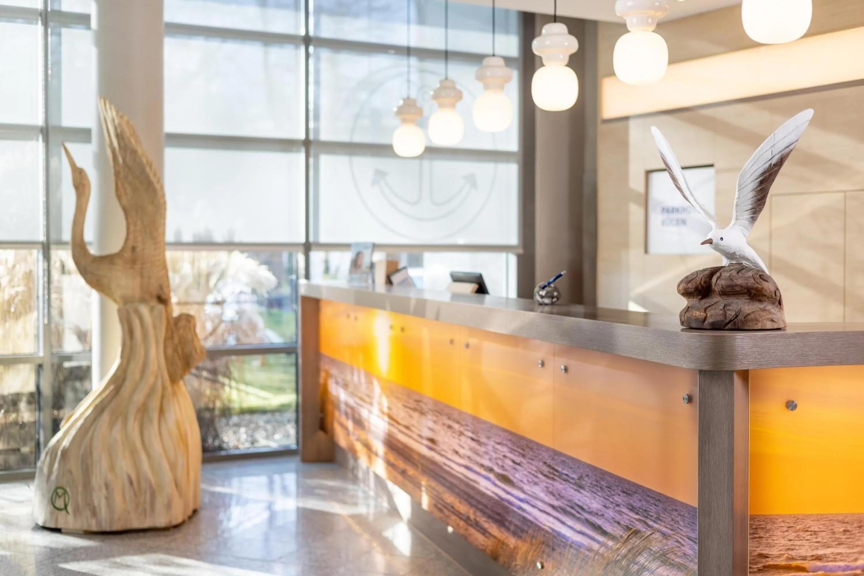 Lobby or reception in Parkhotel Rügen
