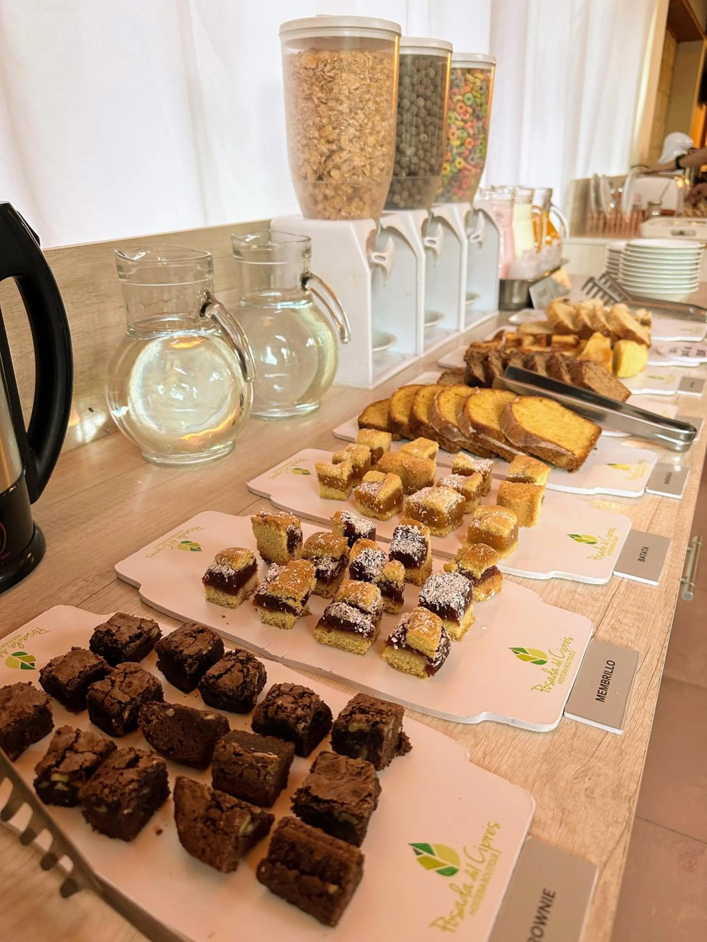 Breakfast in Posada del Ciprés