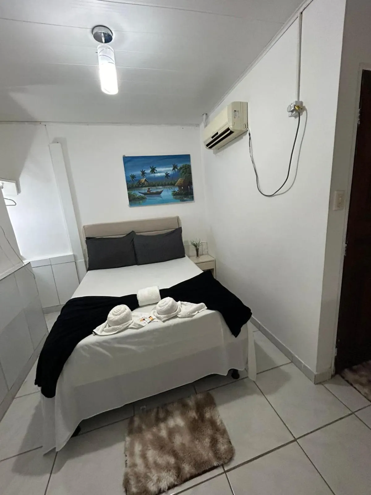 Bed in Pousada Praia da Barra