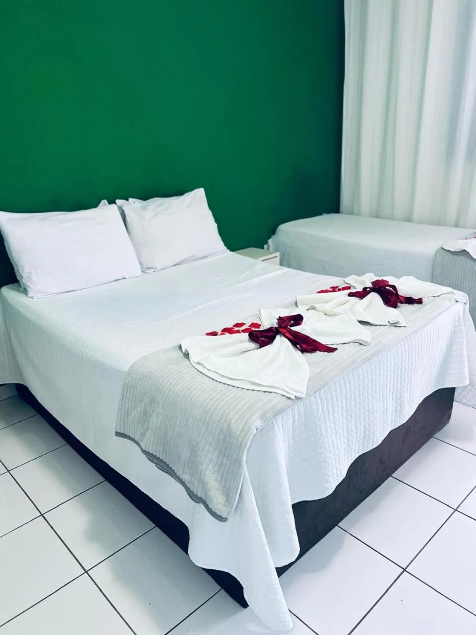 Bed in Pousada Praia da Barra