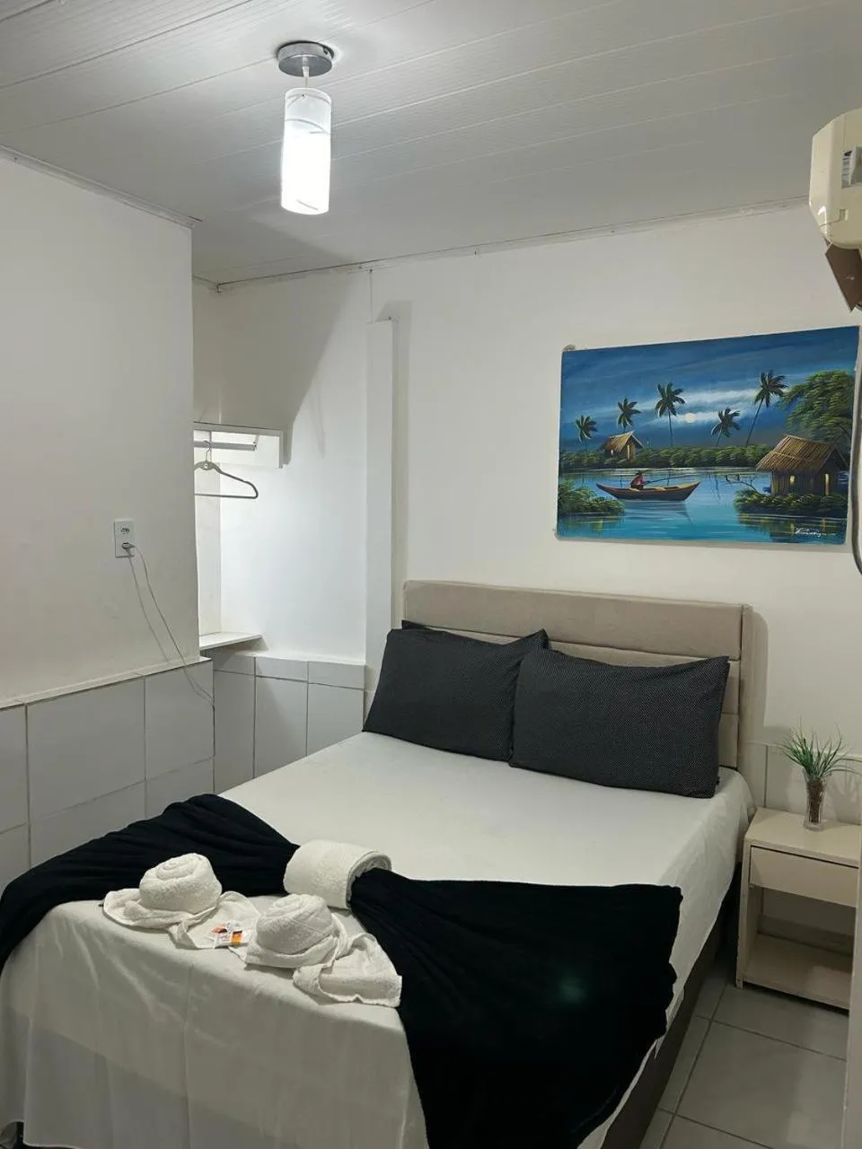 Bed in Pousada Praia da Barra