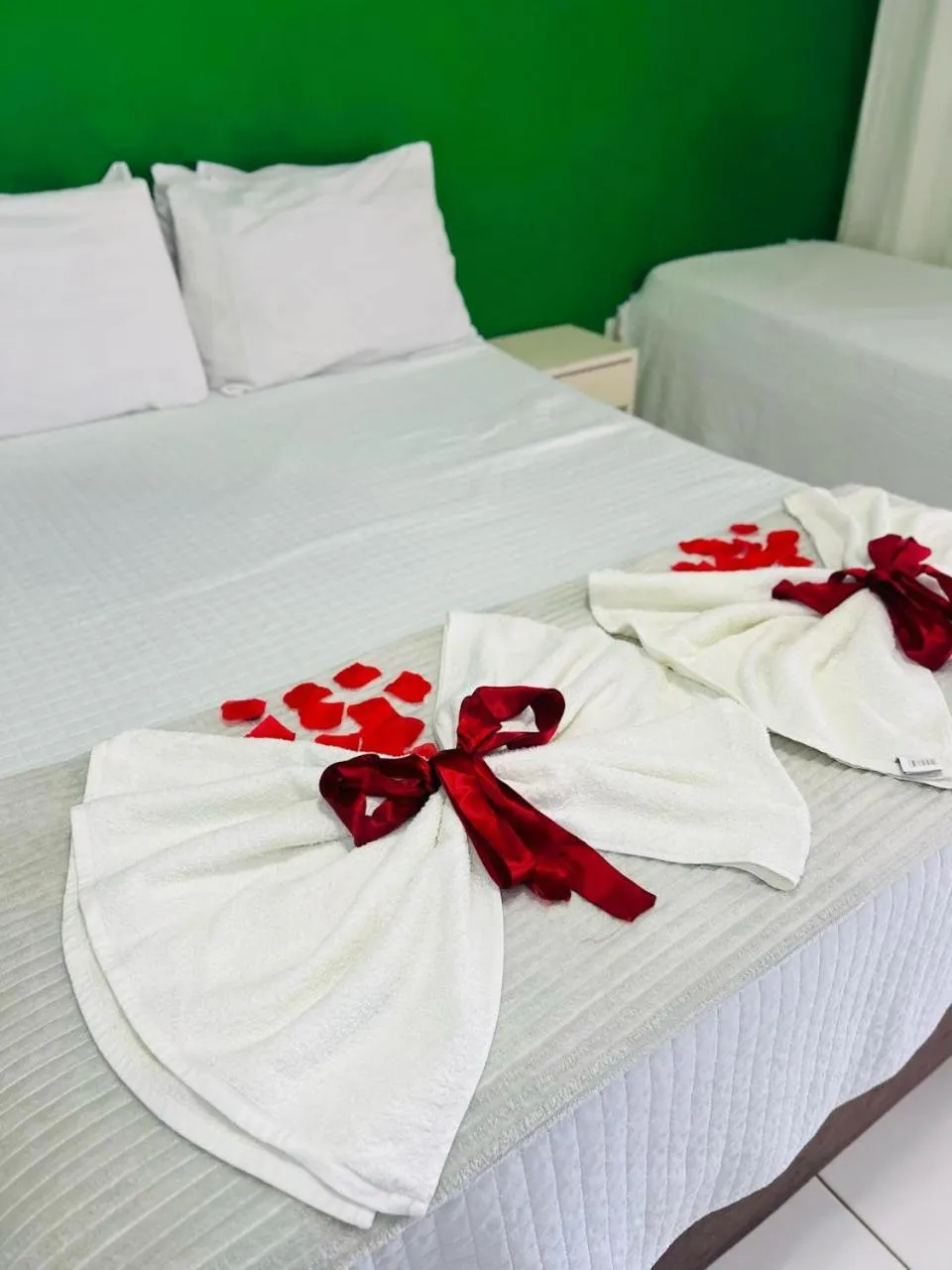 Bed in Pousada Praia da Barra