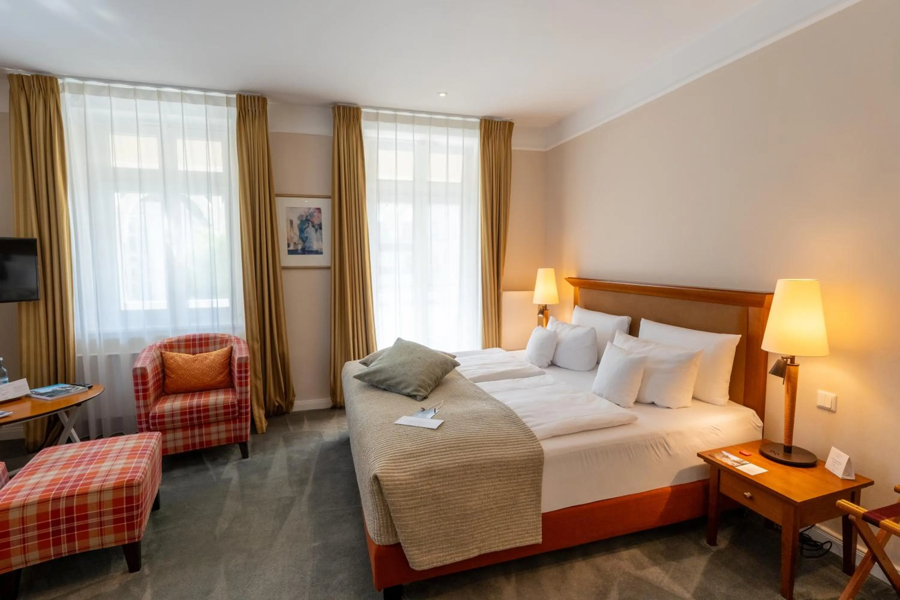 Bed in ROEWERS Privathotel & Spa