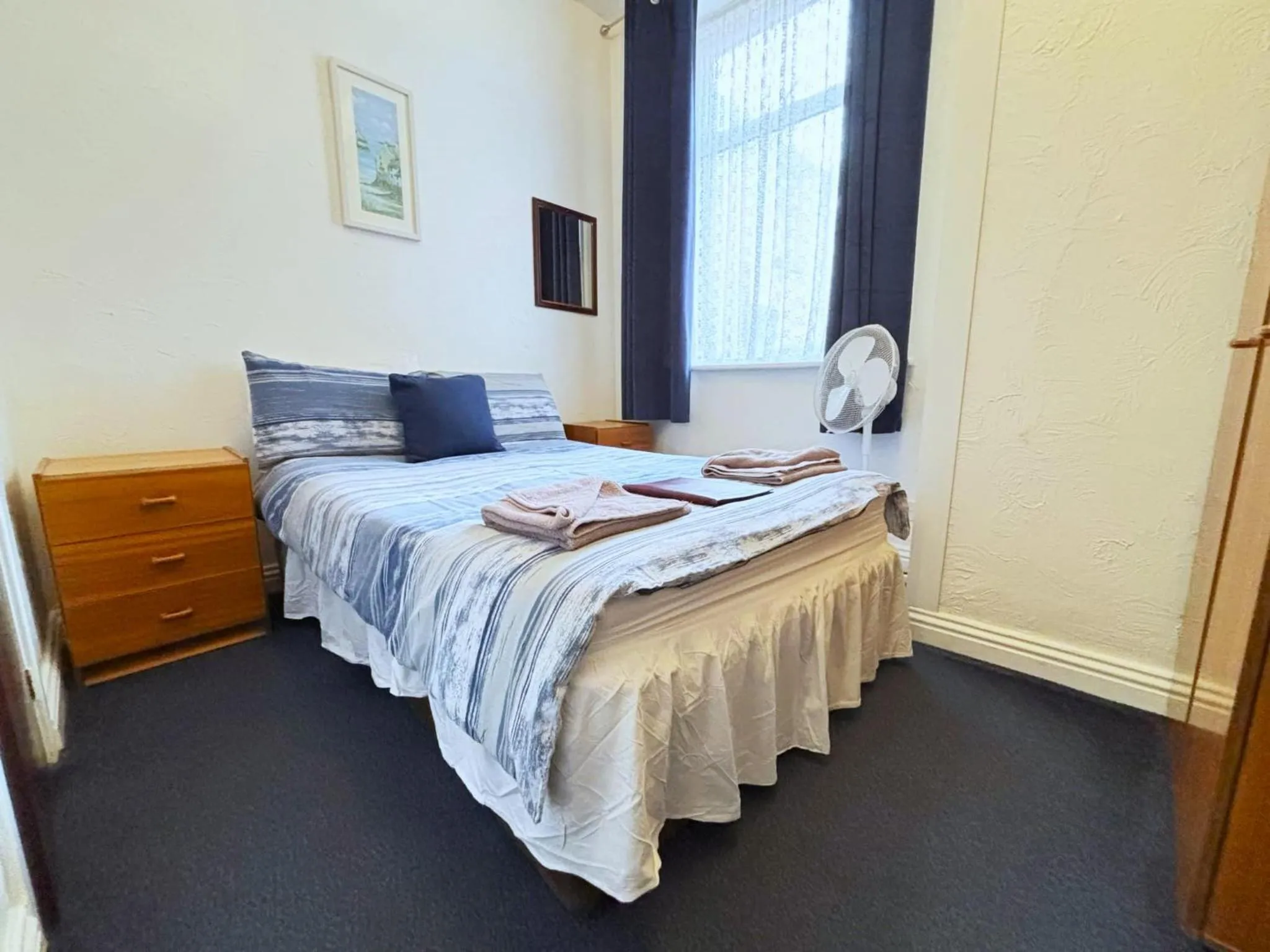 Bed in The Ferndale Hotel