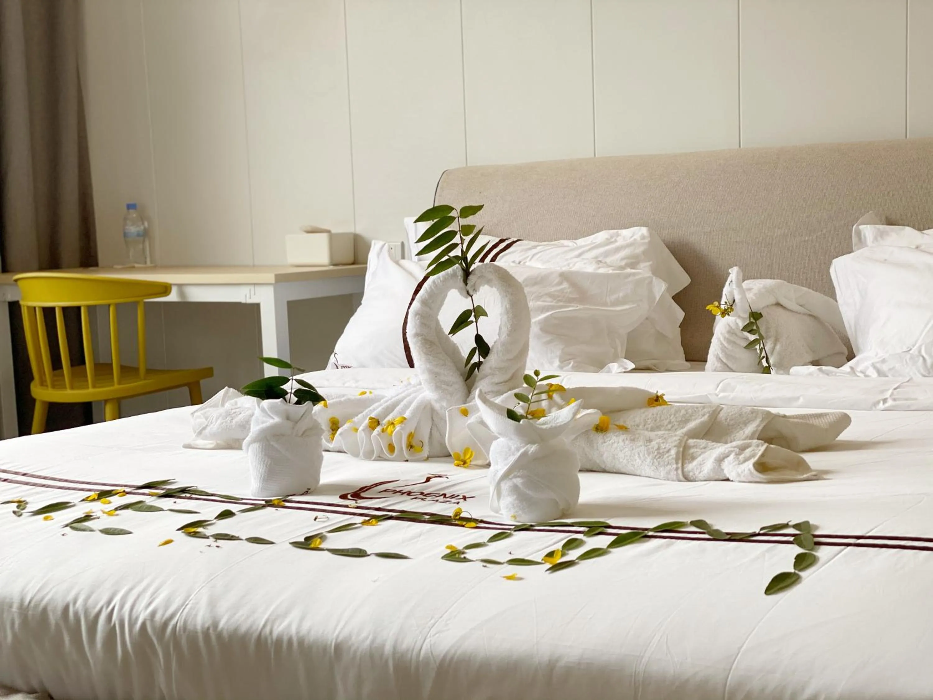 Bedroom, Bed in Phoenix Apartment by LINK