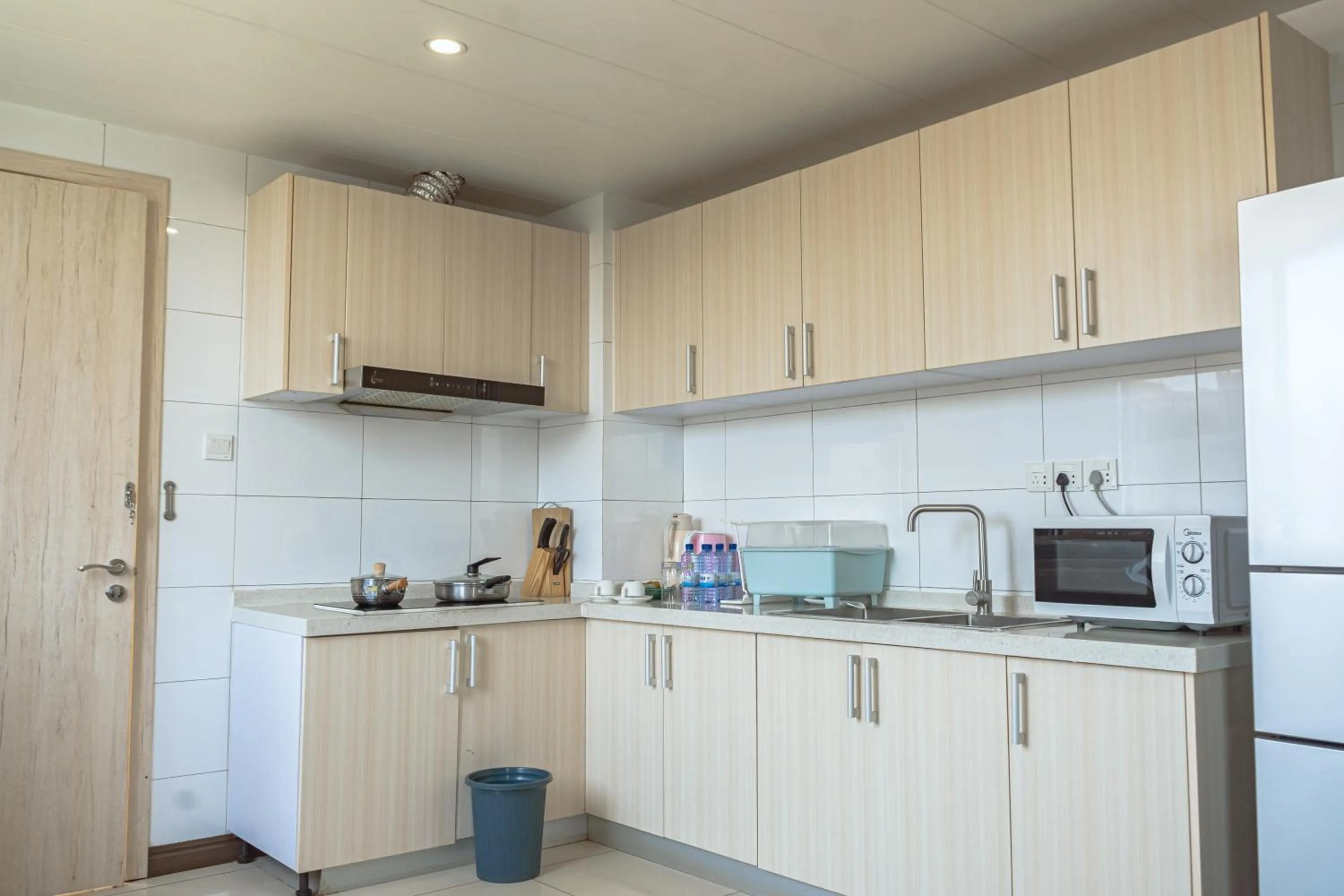 Kitchen or kitchenette in Phoenix Apartment by LINK