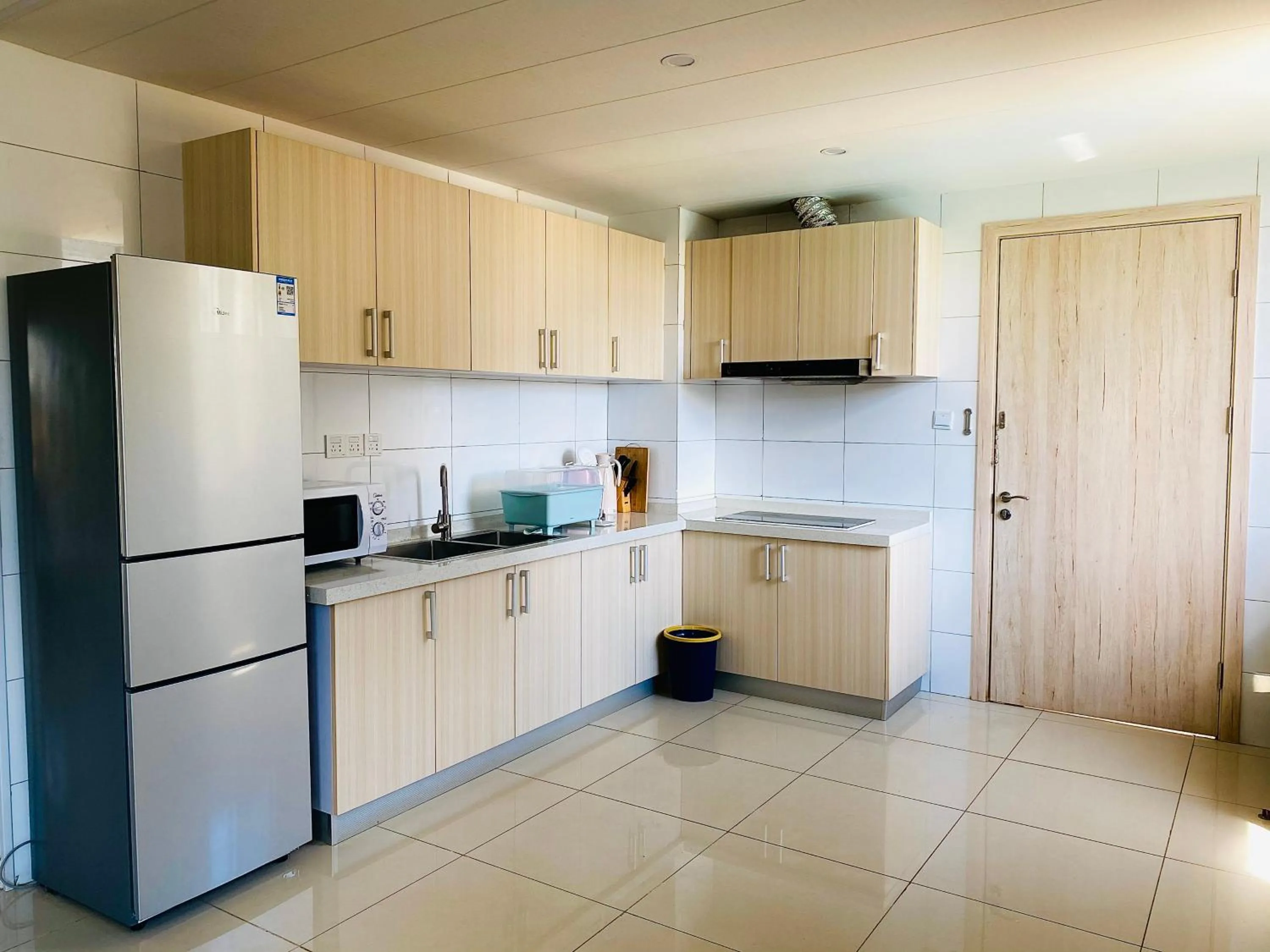 Kitchen or kitchenette in Phoenix Apartment by LINK