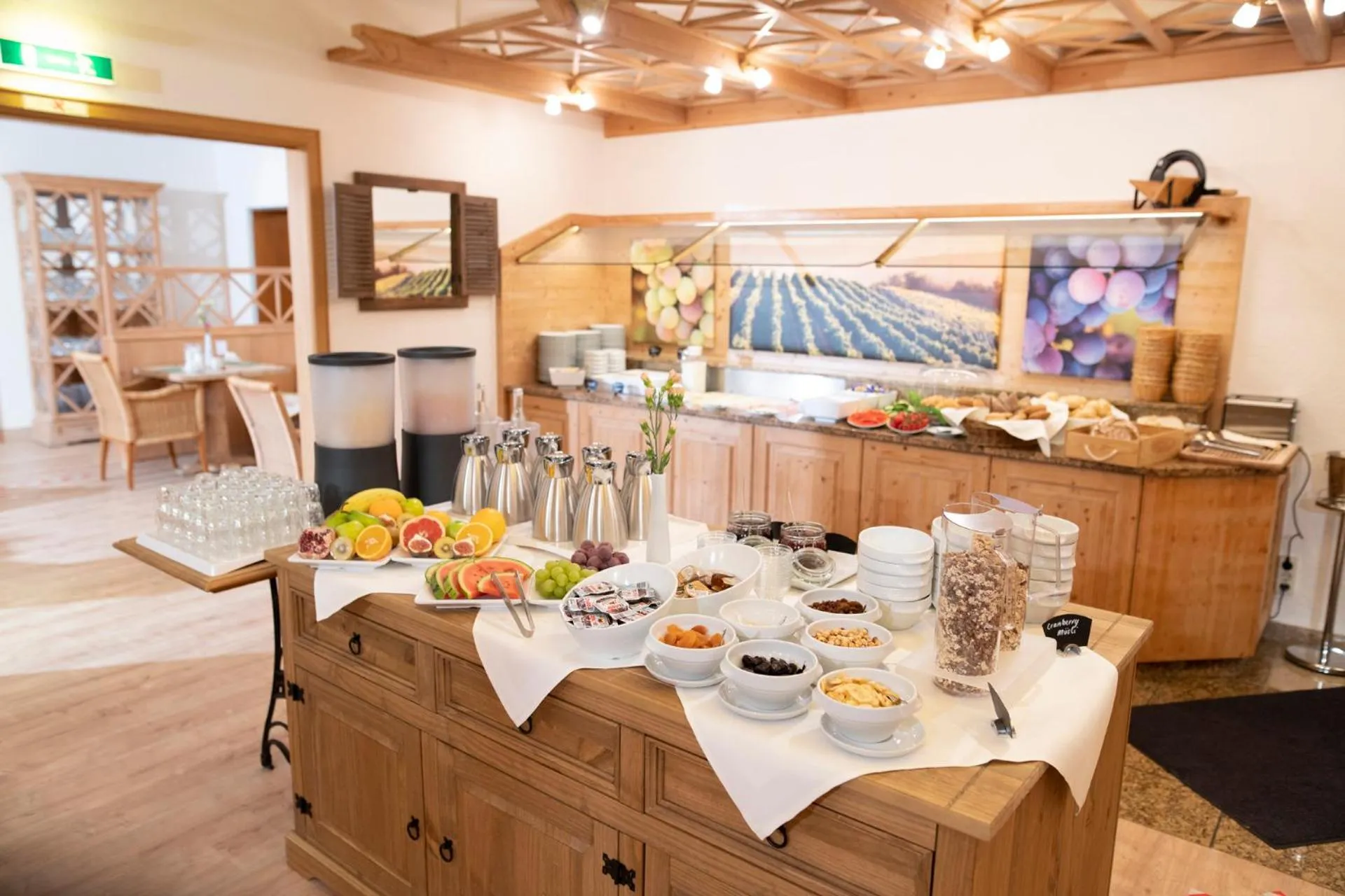 Food and drinks in Landhotel Kauzenberg