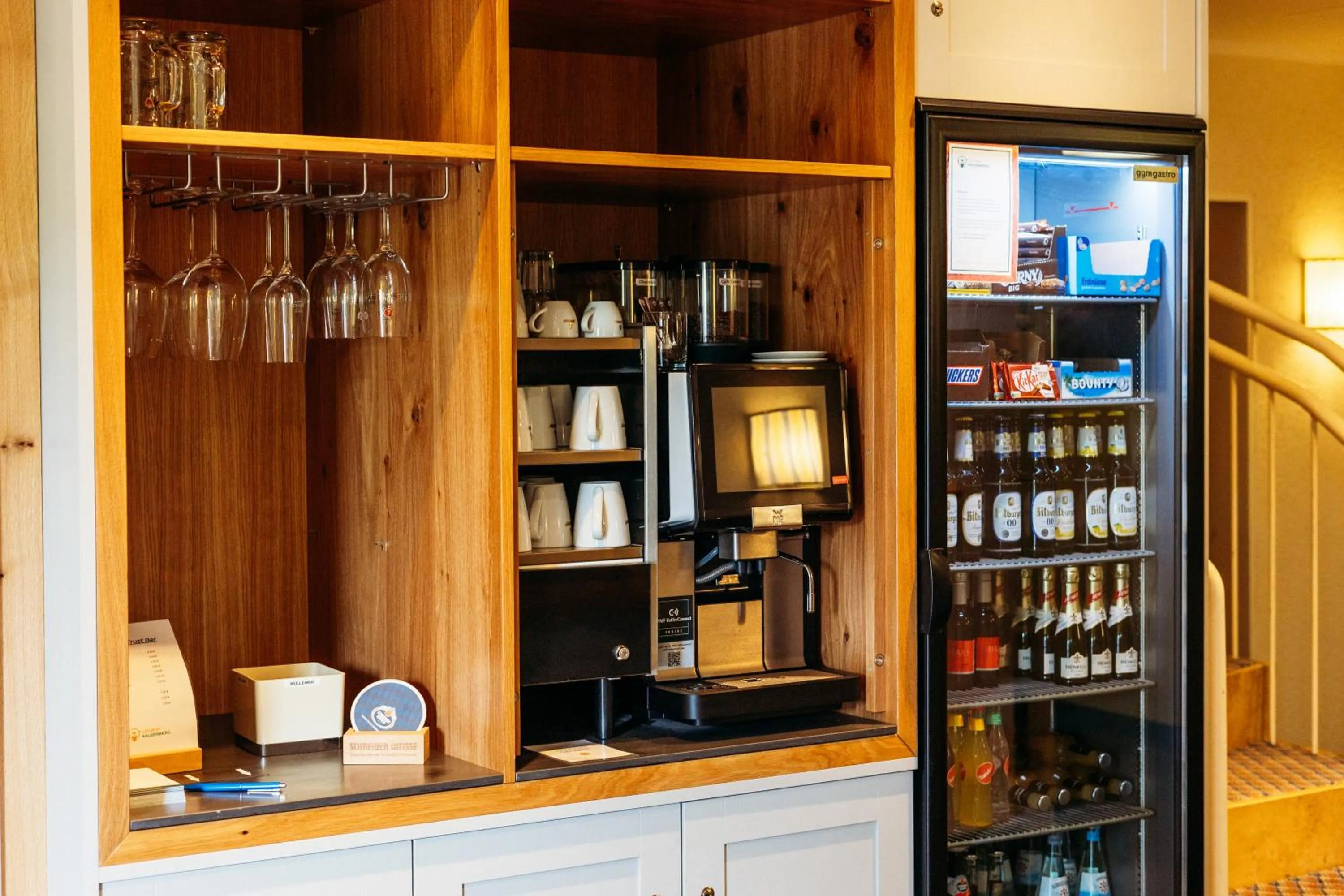 Lounge or bar in Landhotel Kauzenberg