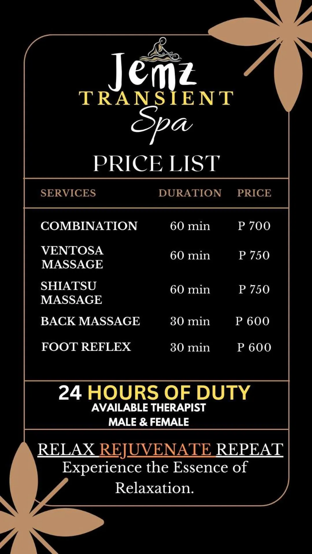 JEMZ Tagaytay Budget Transient