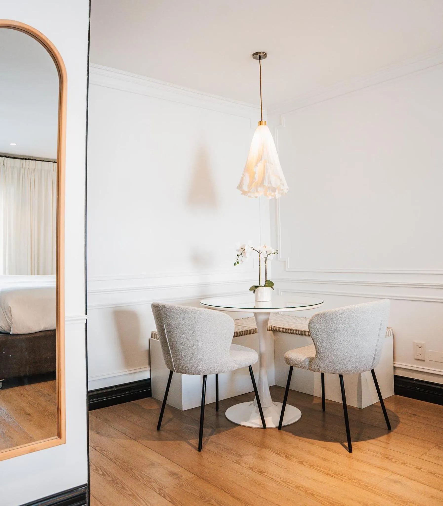 King Suite with Balcony - single occupancy in Hotel Marcos Gamero