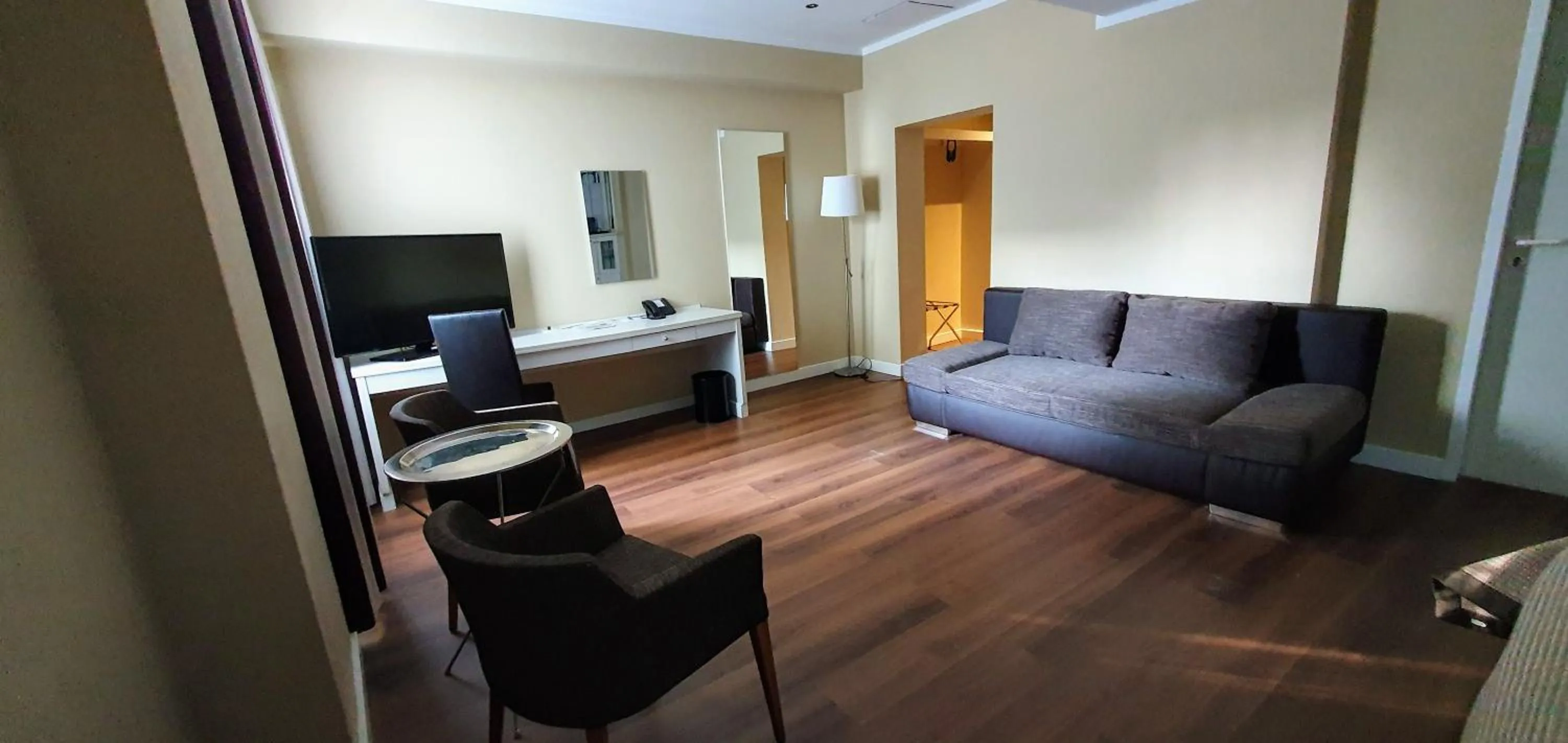 Bed in Park Hotel Hamburg Arena