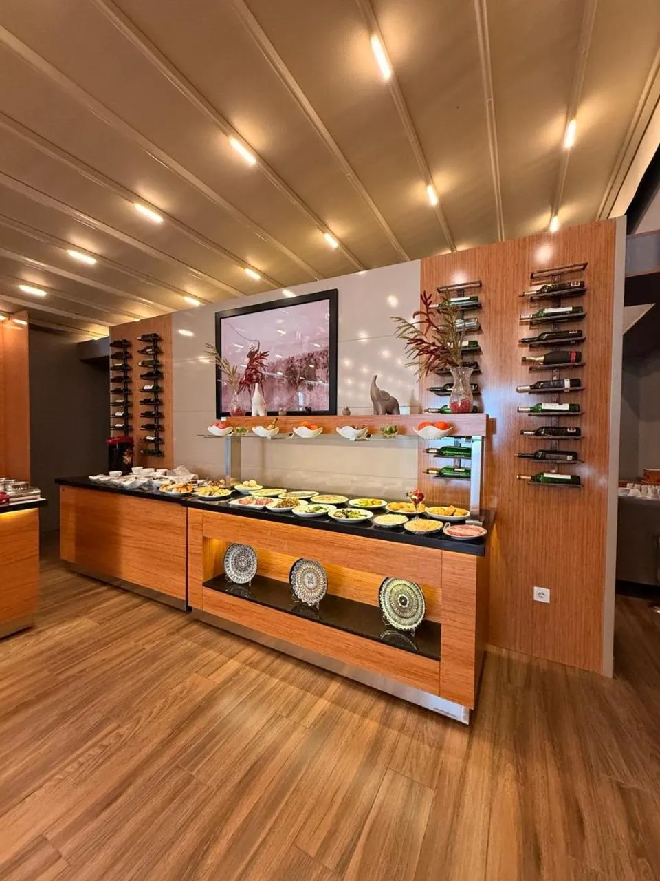 Buffet breakfast in Hotel Bukhara