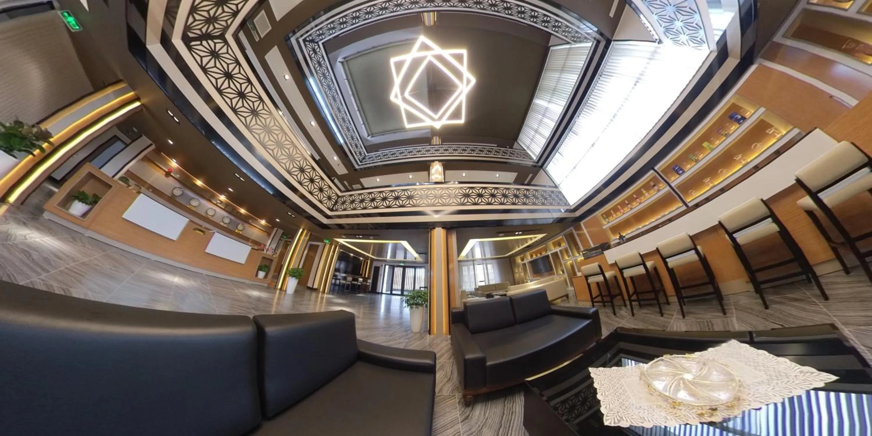 Lobby or reception in Hotel Bukhara