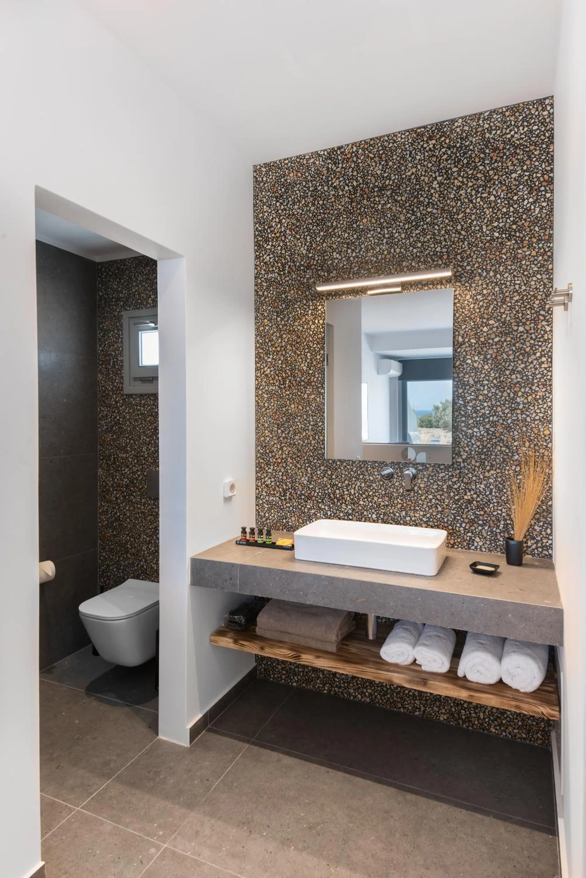 Bathroom in Volcanic Arc Suites