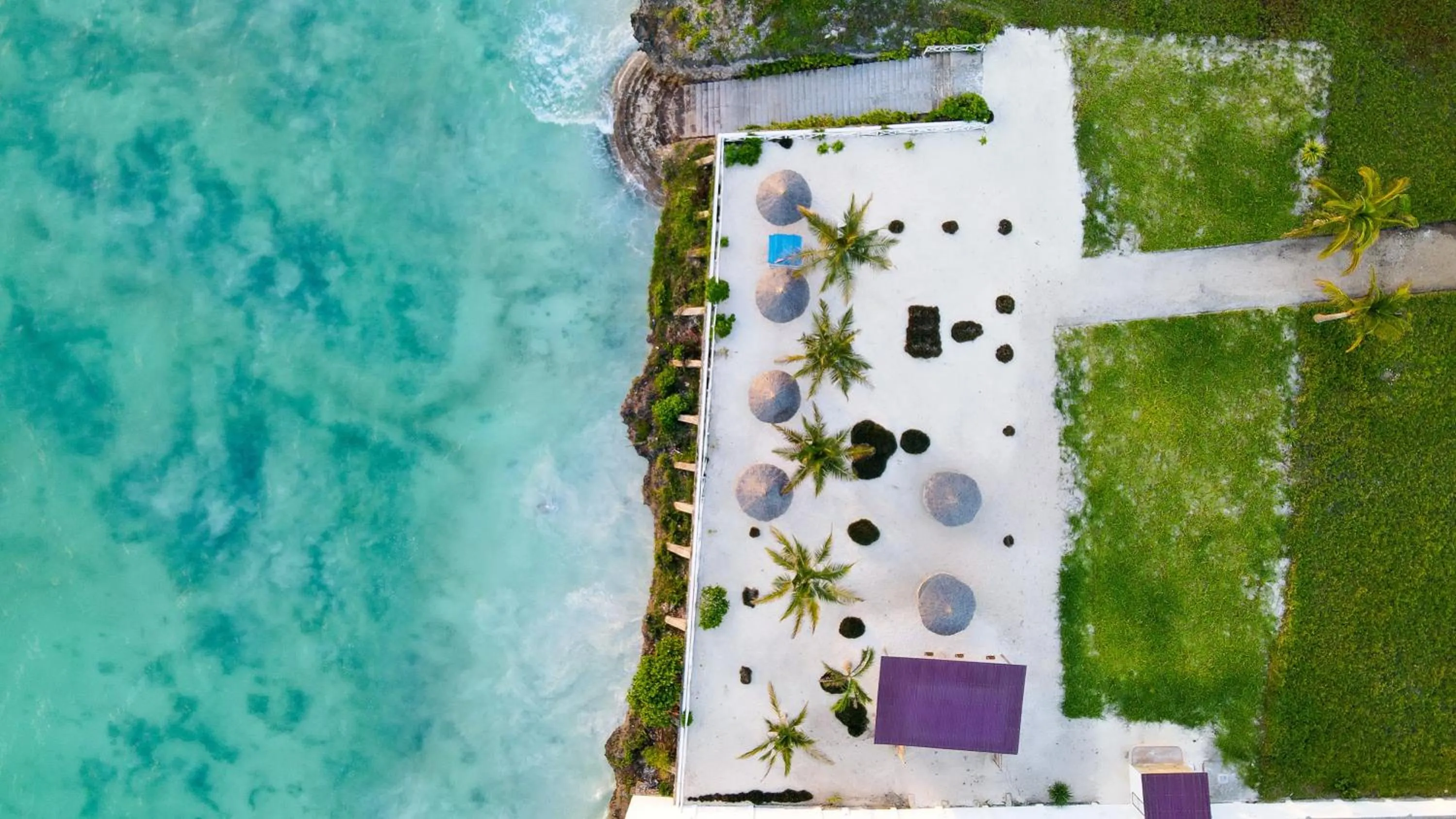 Bird's eye view in Aquamarina Hotel