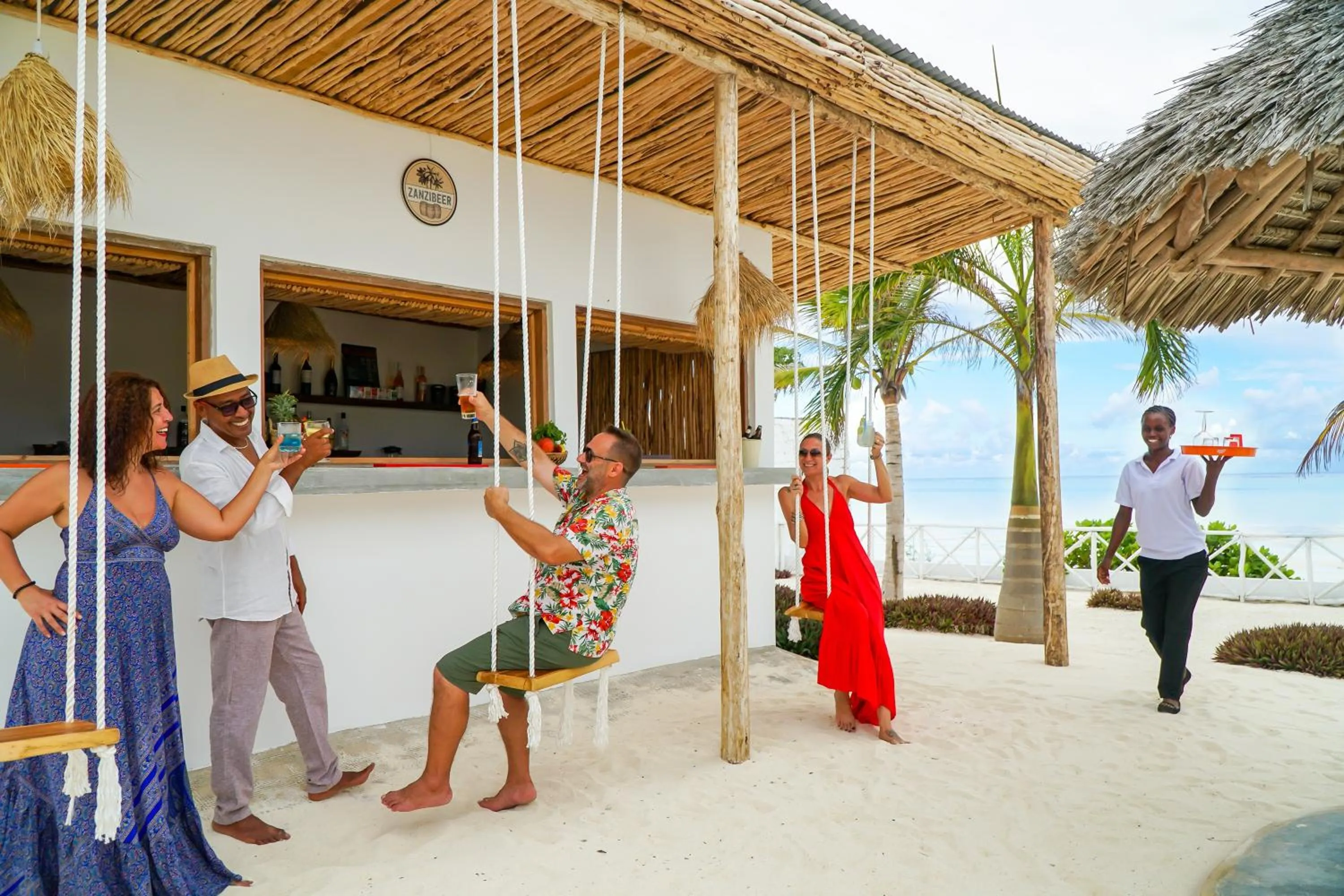 Lounge or bar in Aquamarina Hotel