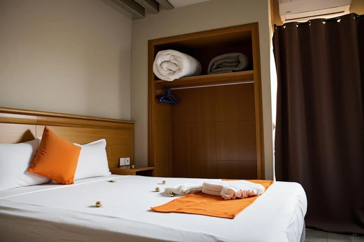 Bed in Hotel Golden Flora