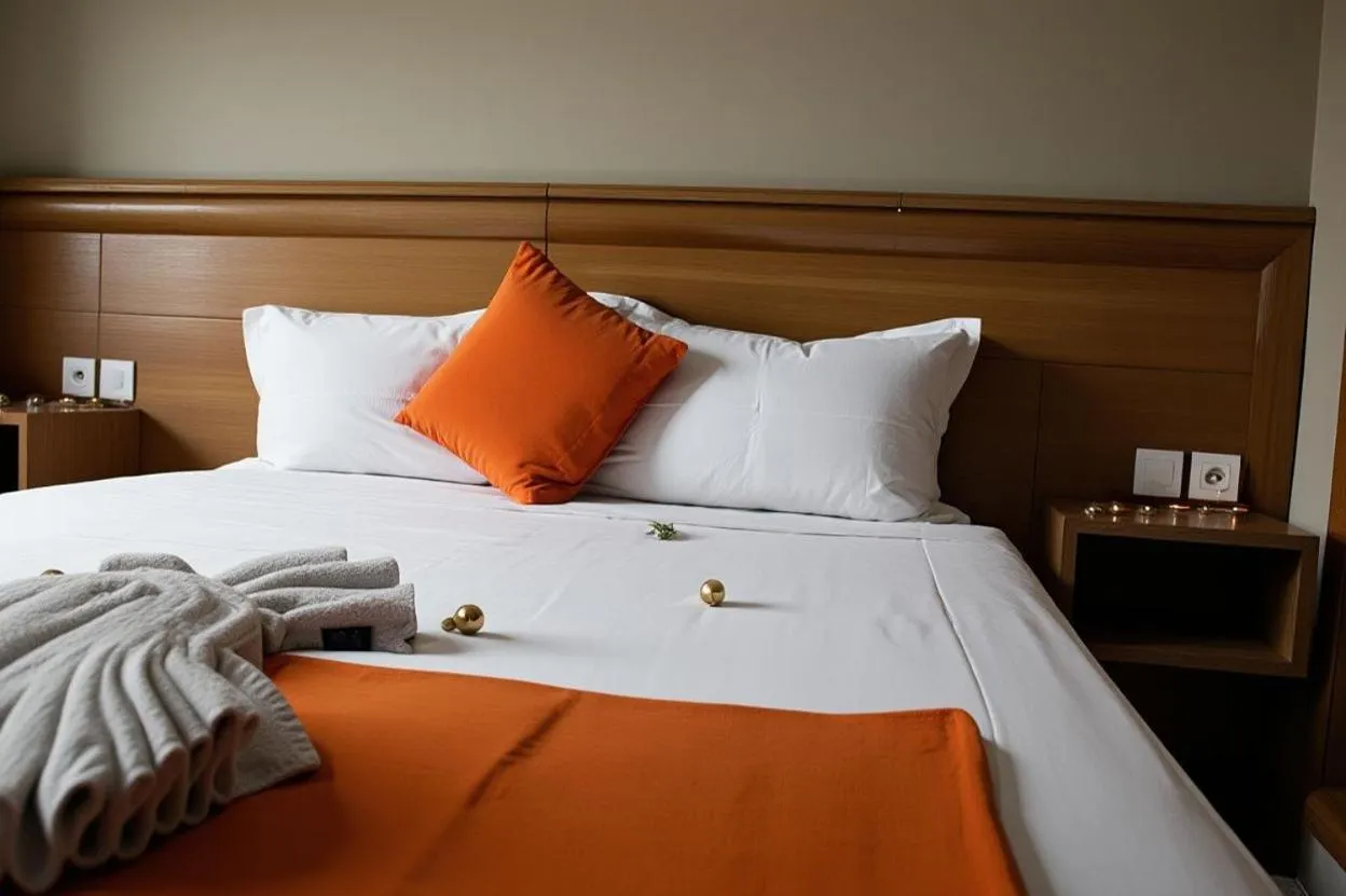 Bed in Hotel Golden Flora