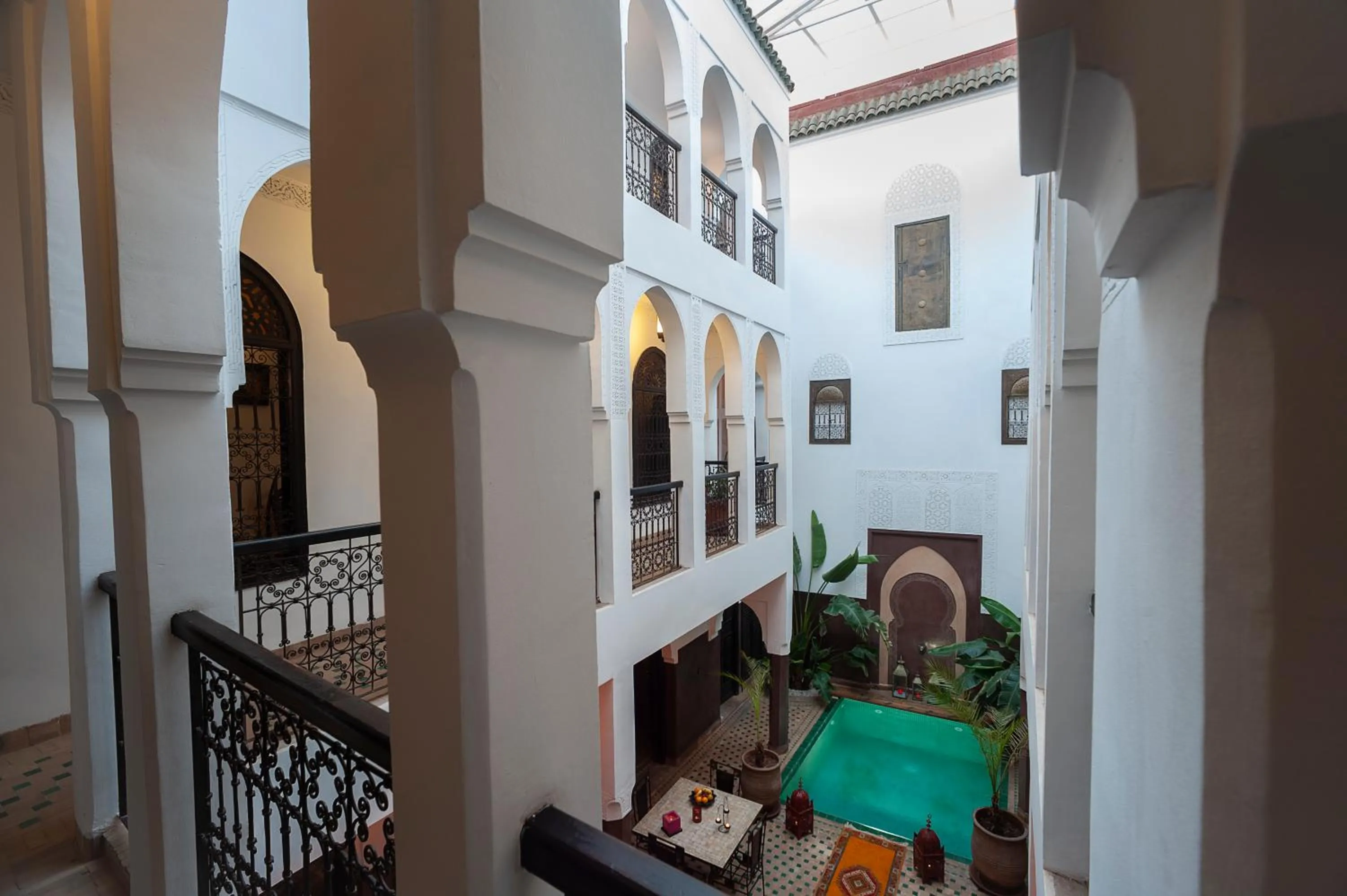 Balcony/Terrace in Riad Khabia & Spa