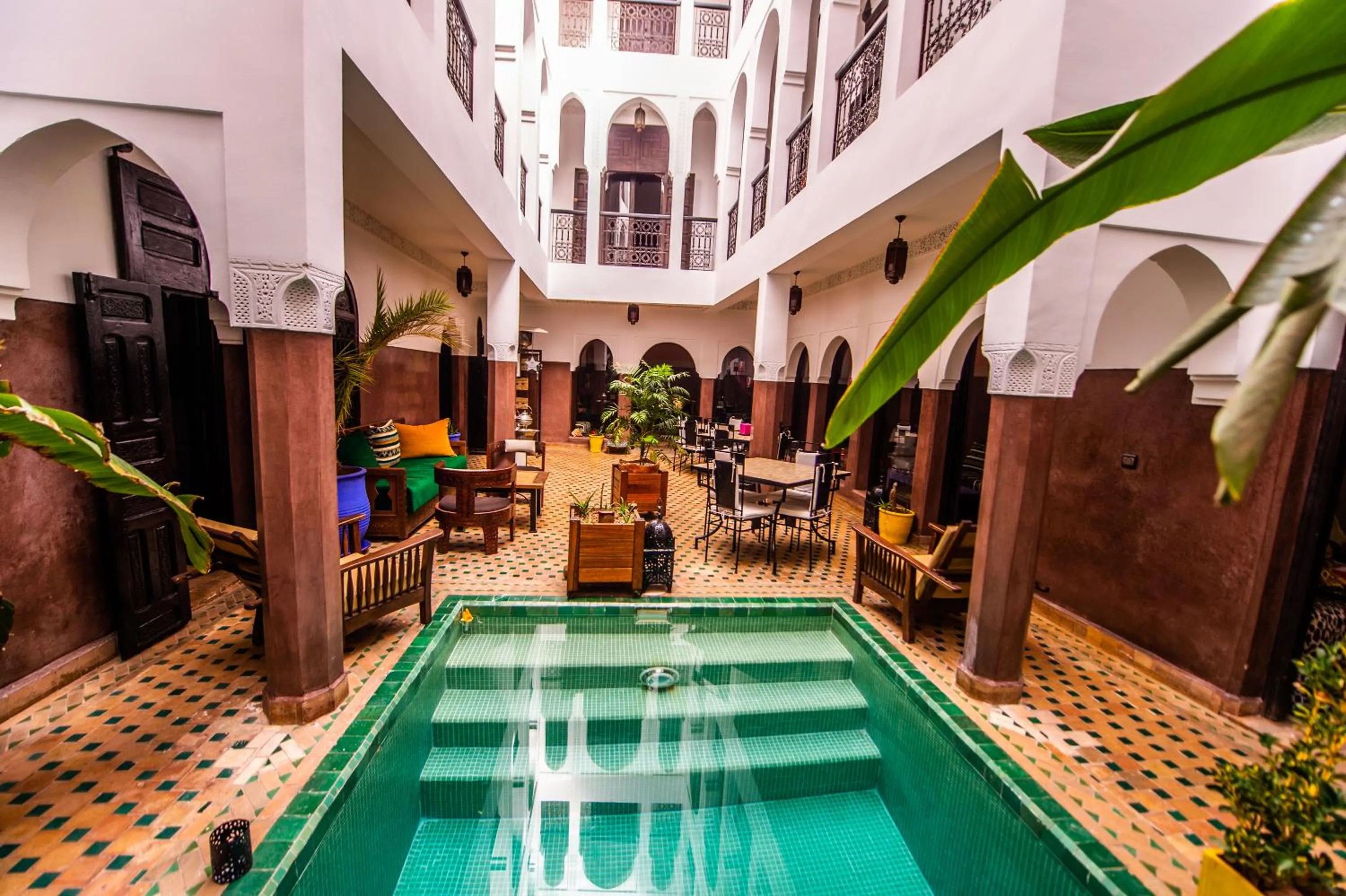 Patio in Riad Khabia & Spa