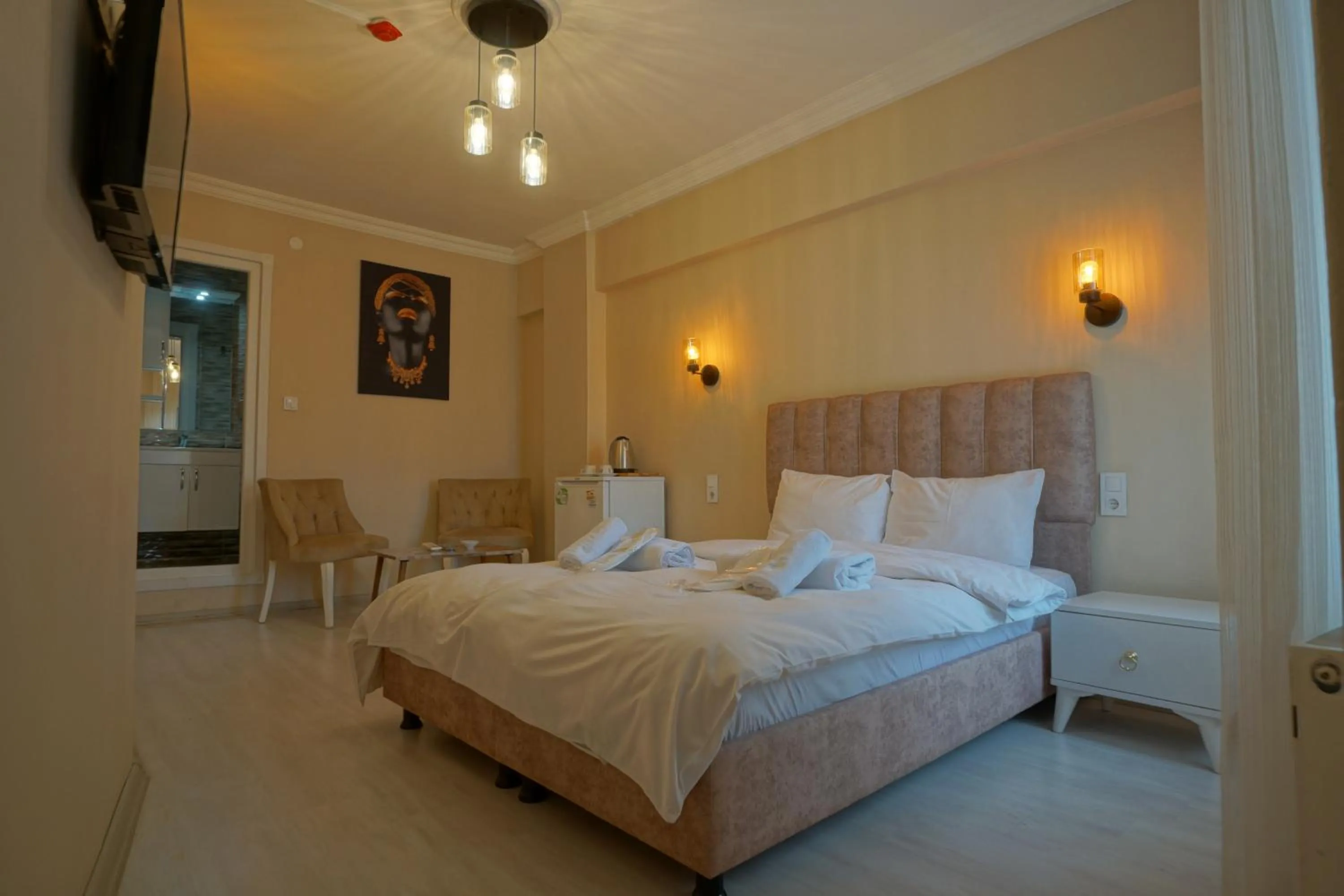 Bed in Zion Home Butik Otel