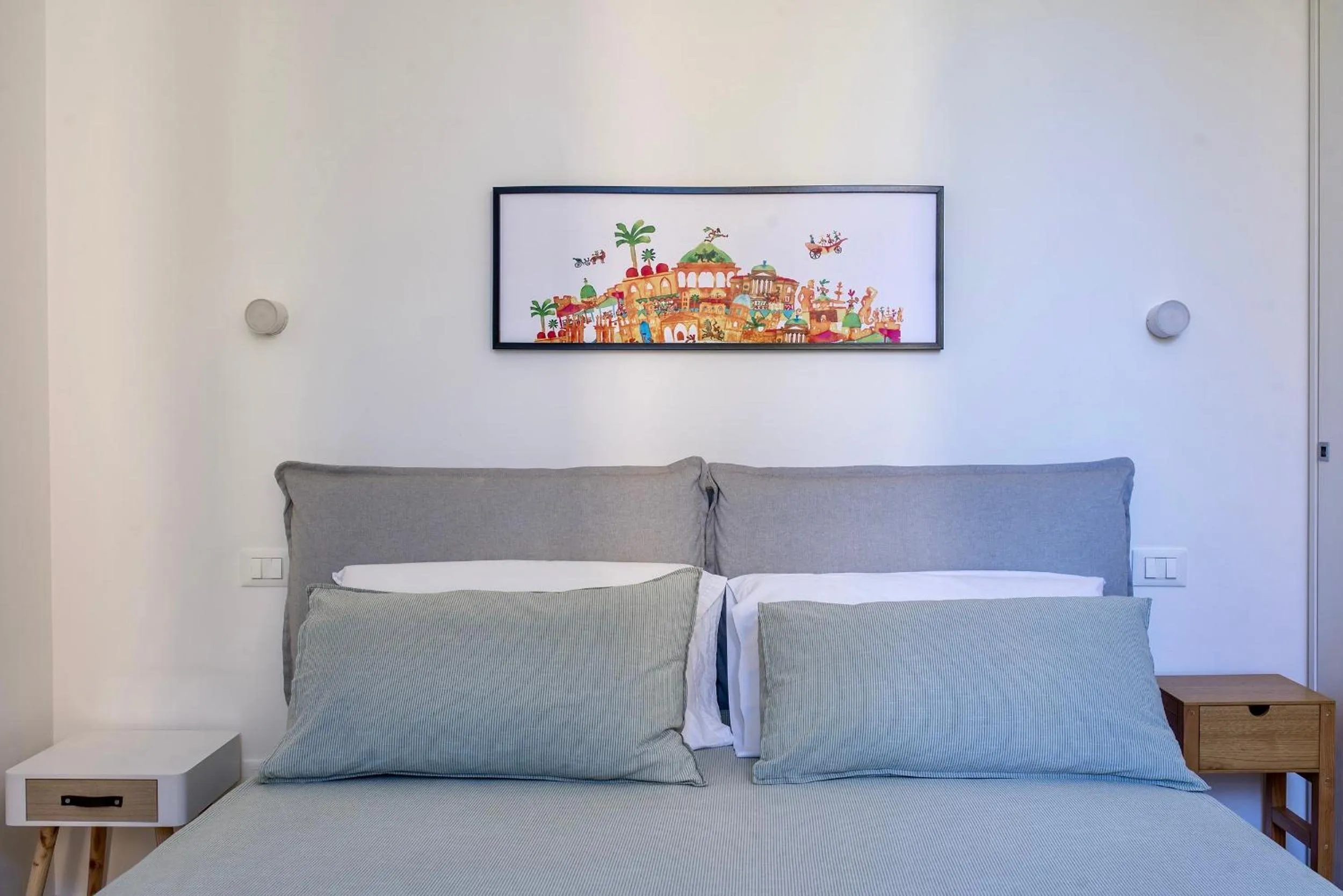 Bed in B&B Babbaluci - Centro Storico