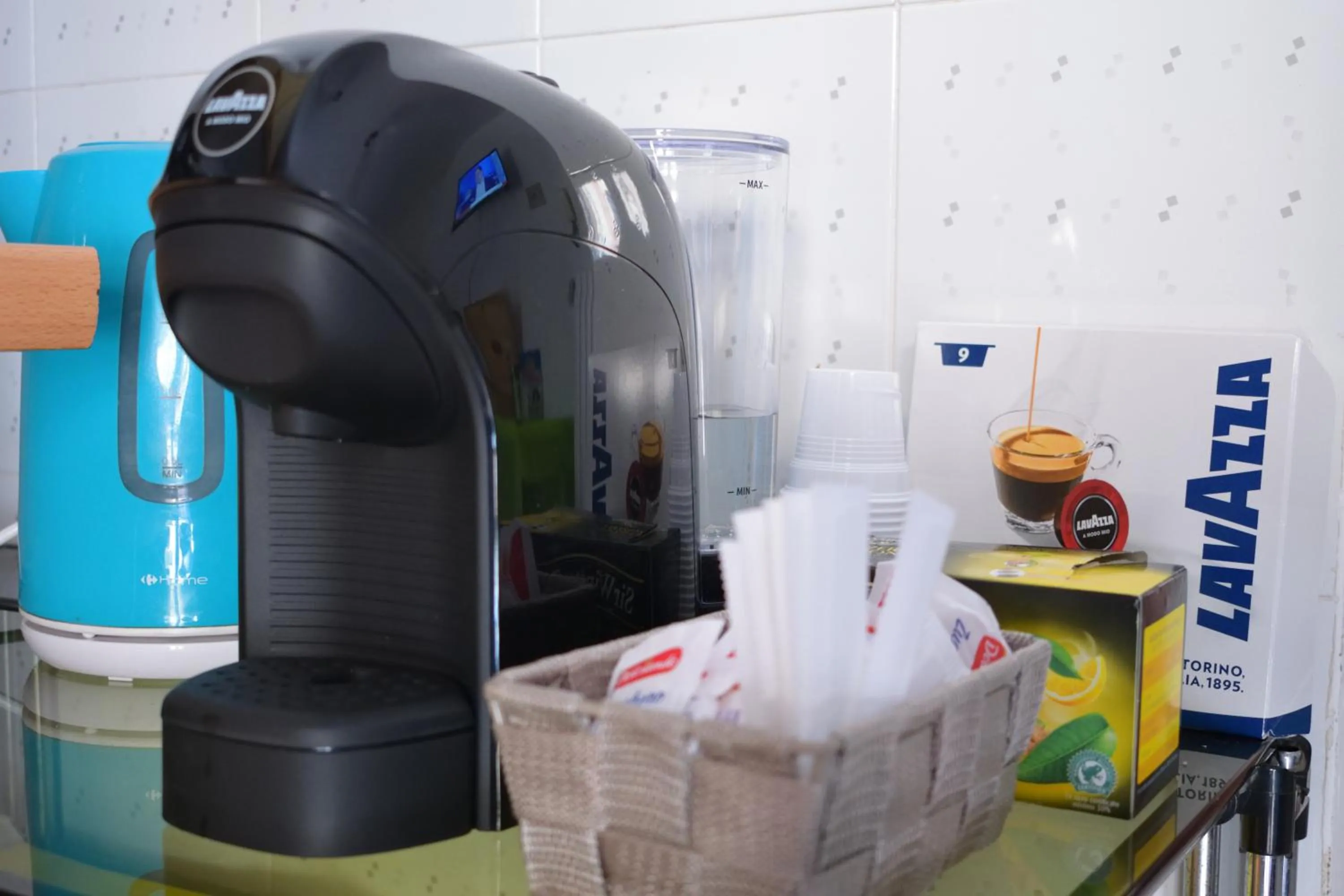 Coffee/tea facilities in B&B Il Conte