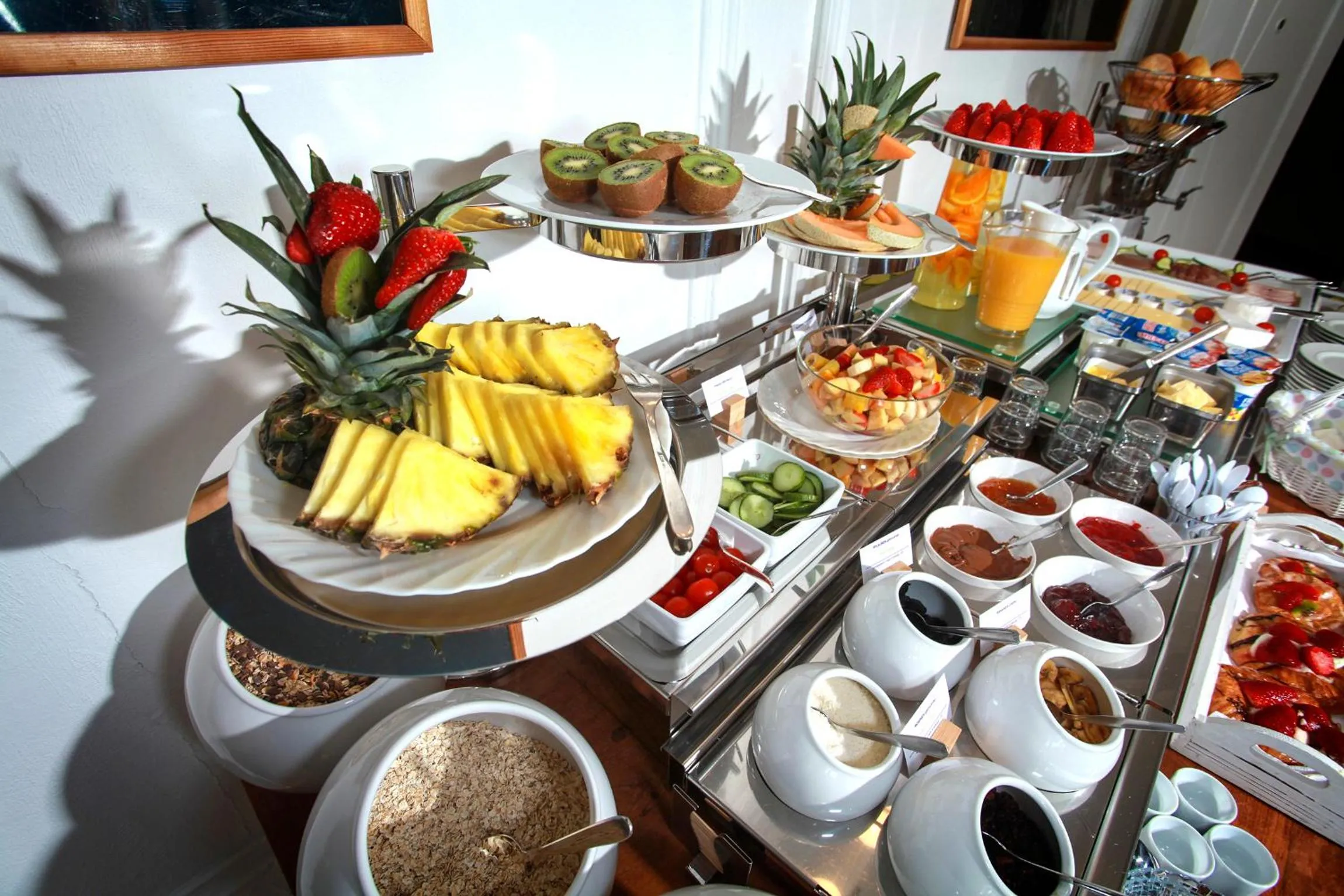 Breakfast in Hotel Fresena im Dammtorpalais