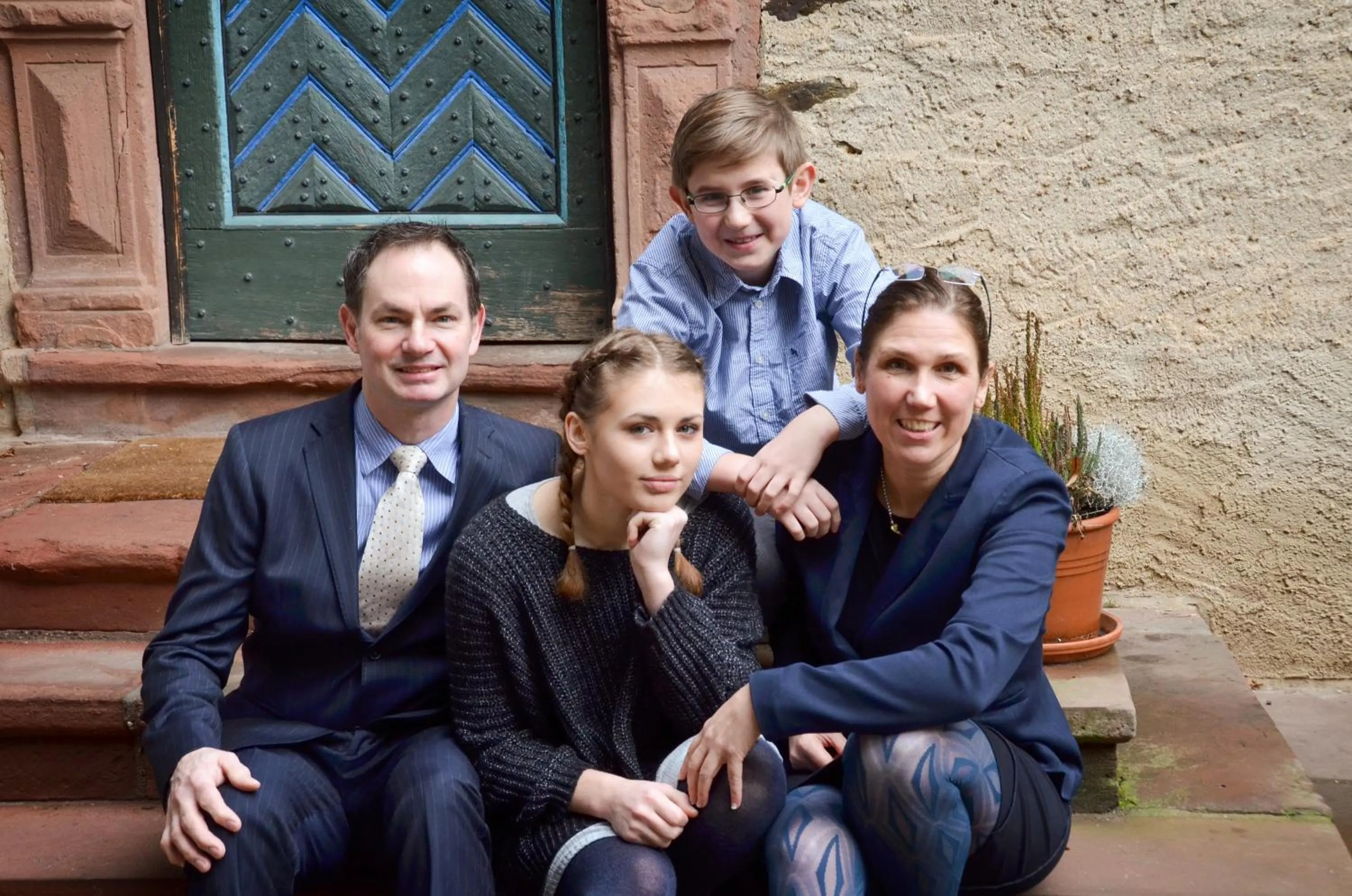 Family in Restaurant & ****Hotel HÖERHOF