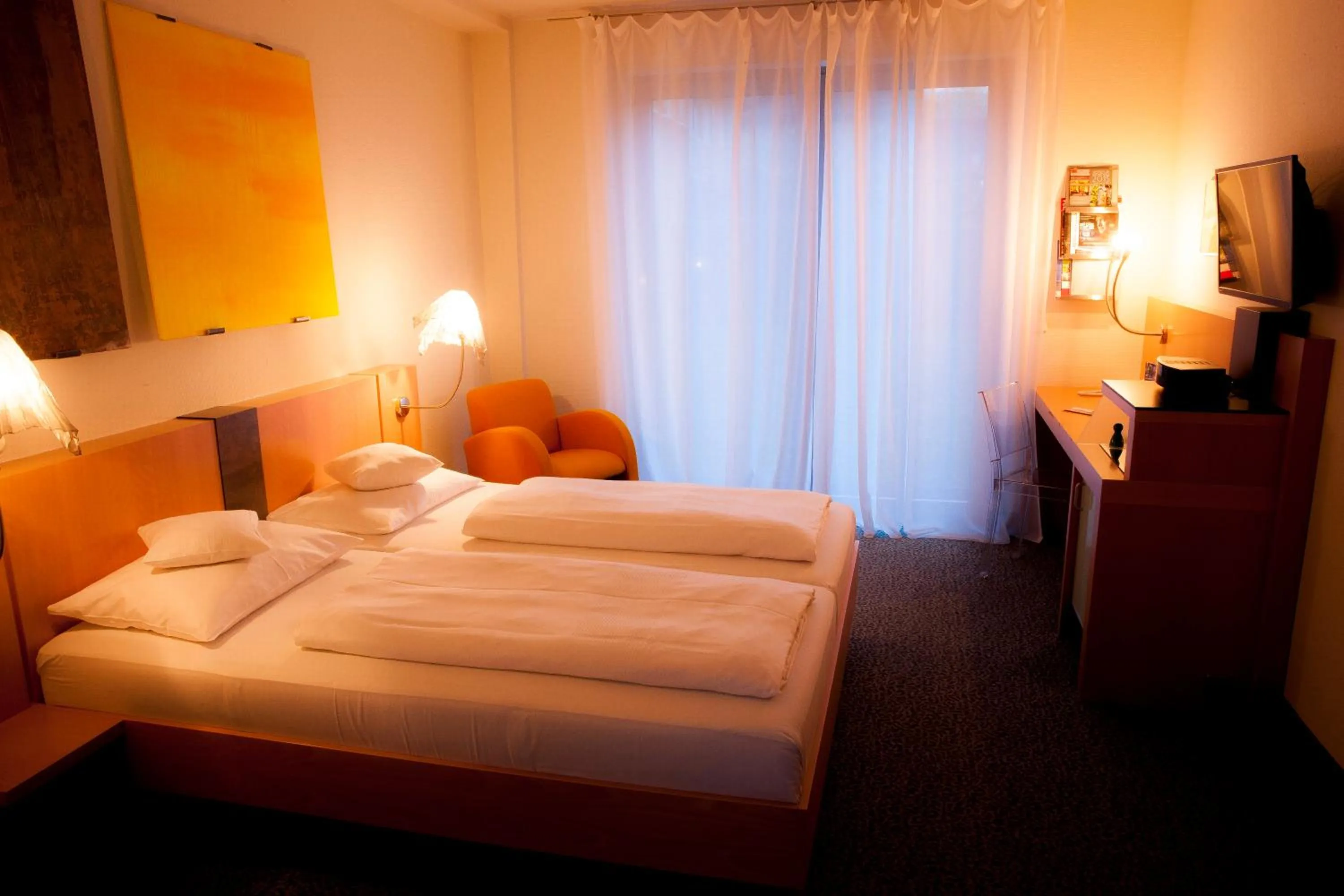 Bed in Mintrops Stadt Hotel Margarethenhöhe