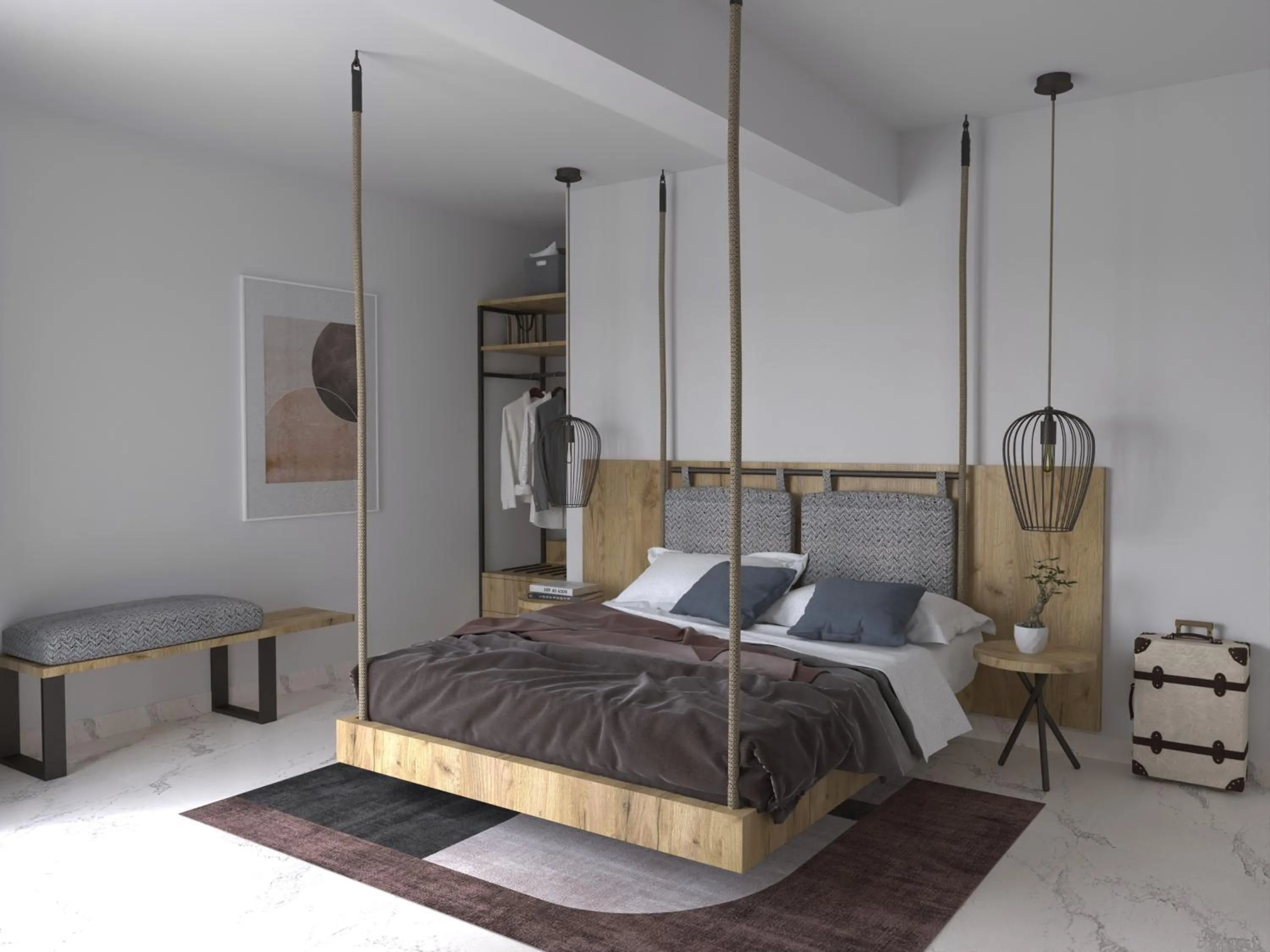 Bed in Avaton Luxury Resort and Spa Access the Enigma - Adults Only & Kids 14 Plus-