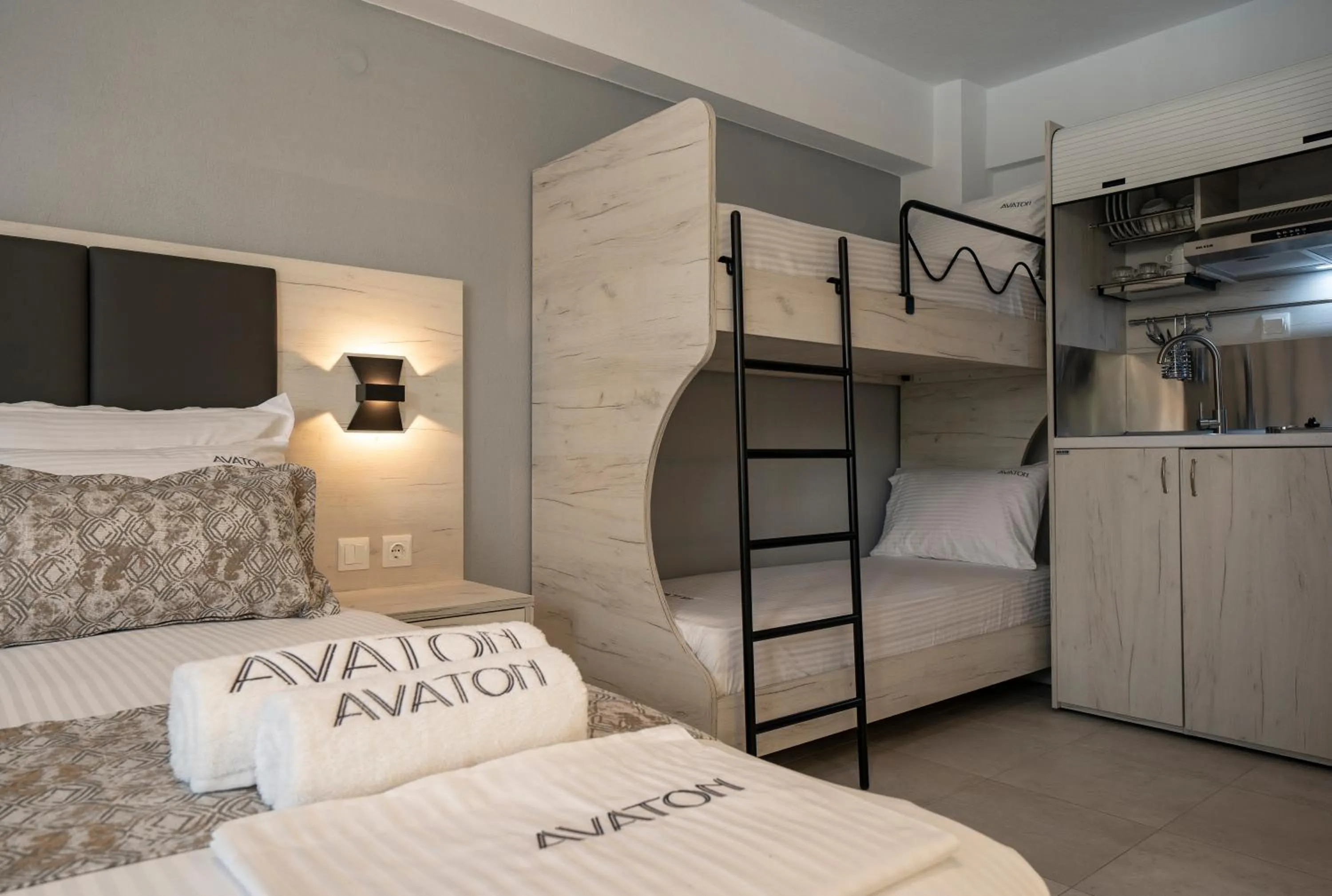 bunk bed, Bed in Avaton Luxury Resort and Spa Access the Enigma - Adults Only & Kids 14 Plus-
