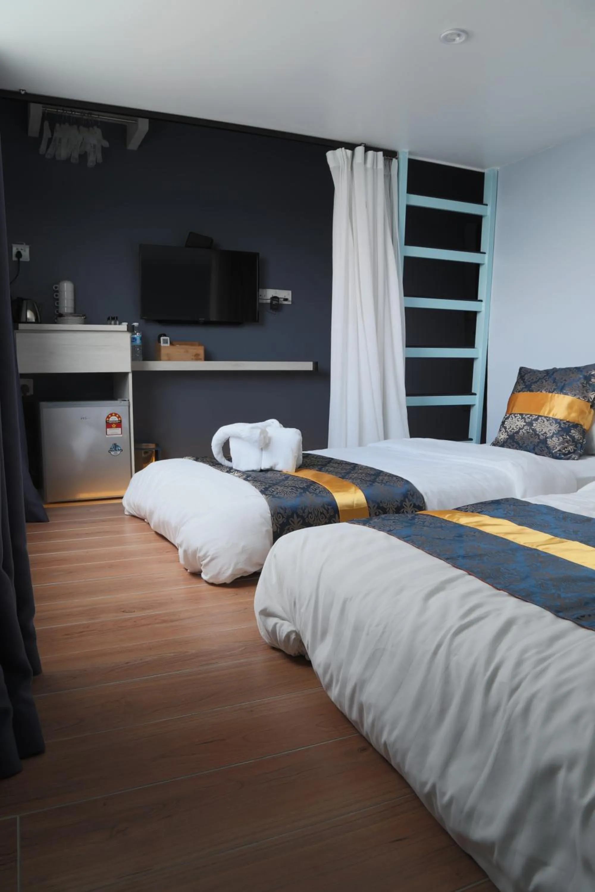 Bed in Top Garden Hotel