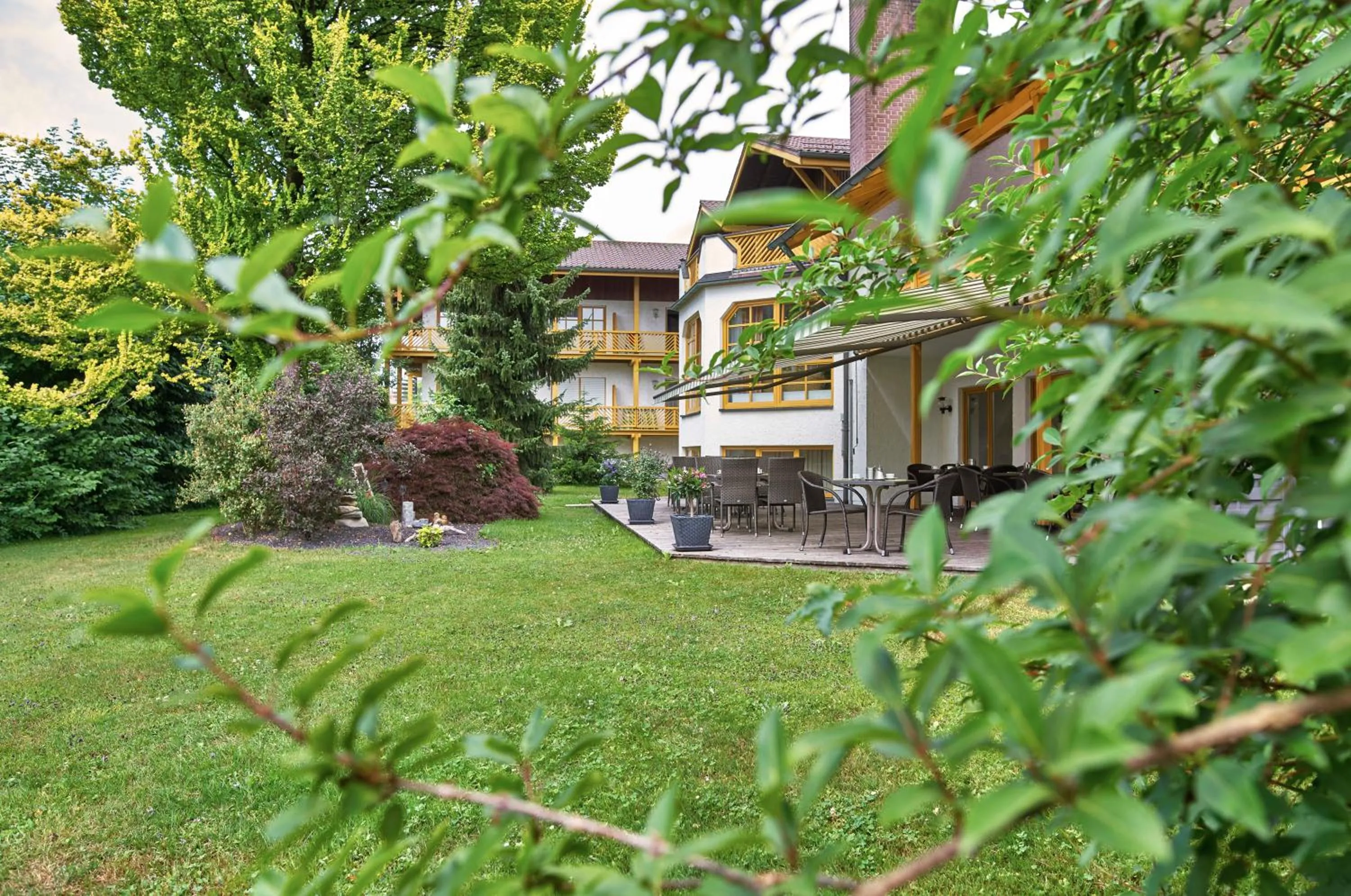 Garden in Hotel Lindenhof