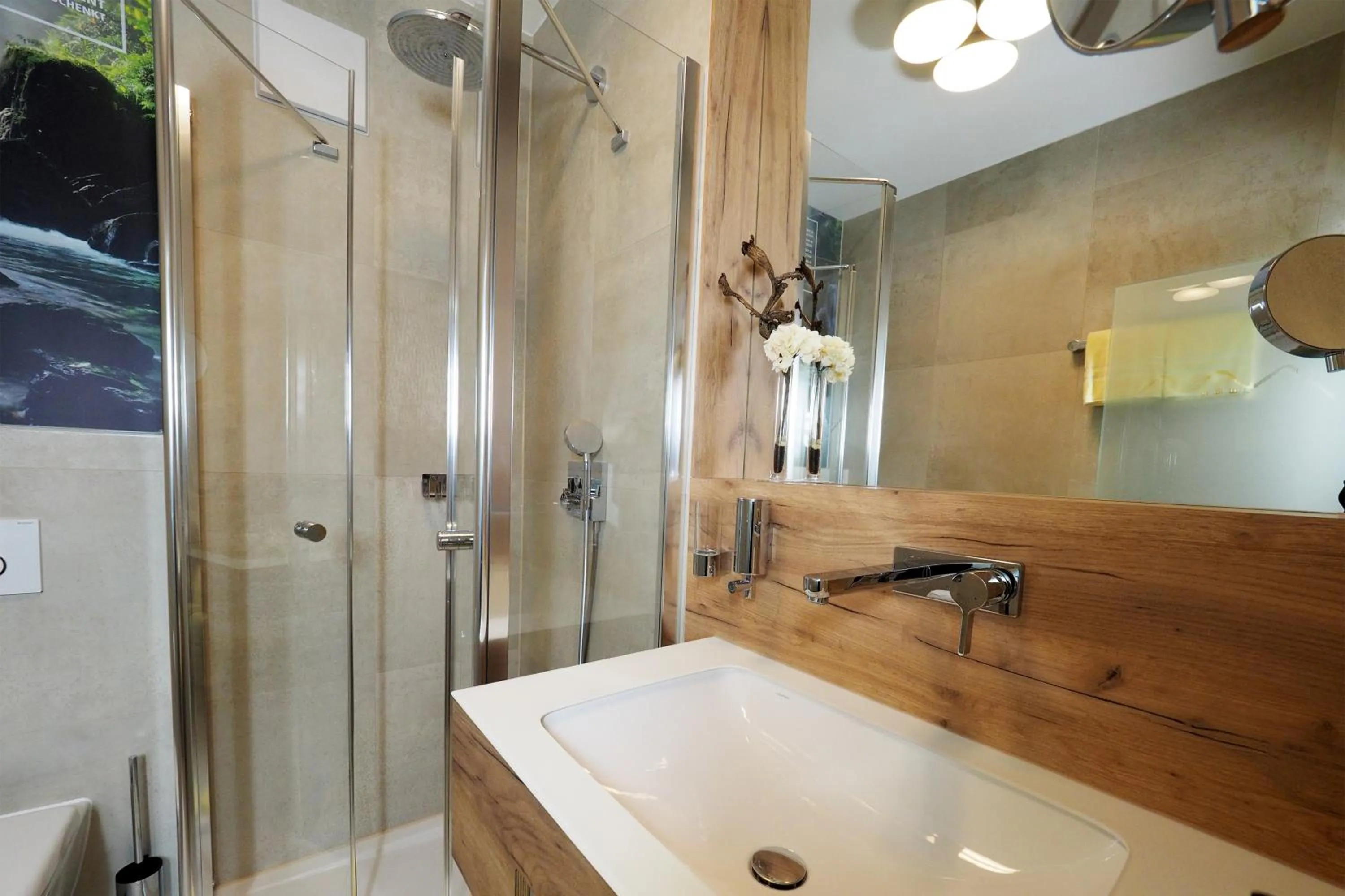 Bathroom in Hotel Lindenhof