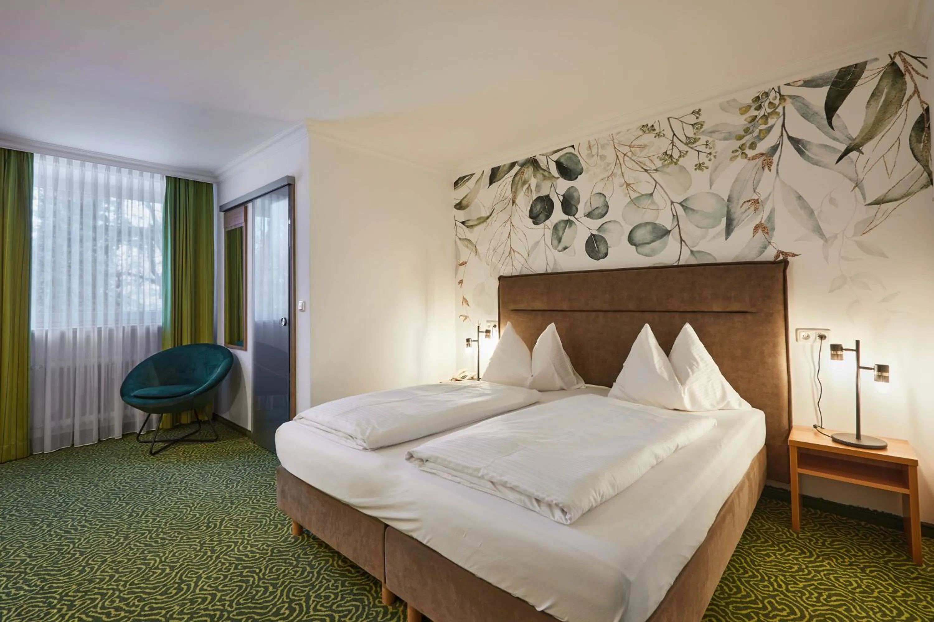 Photo of the whole room, Bed in Hotel Lindenhof