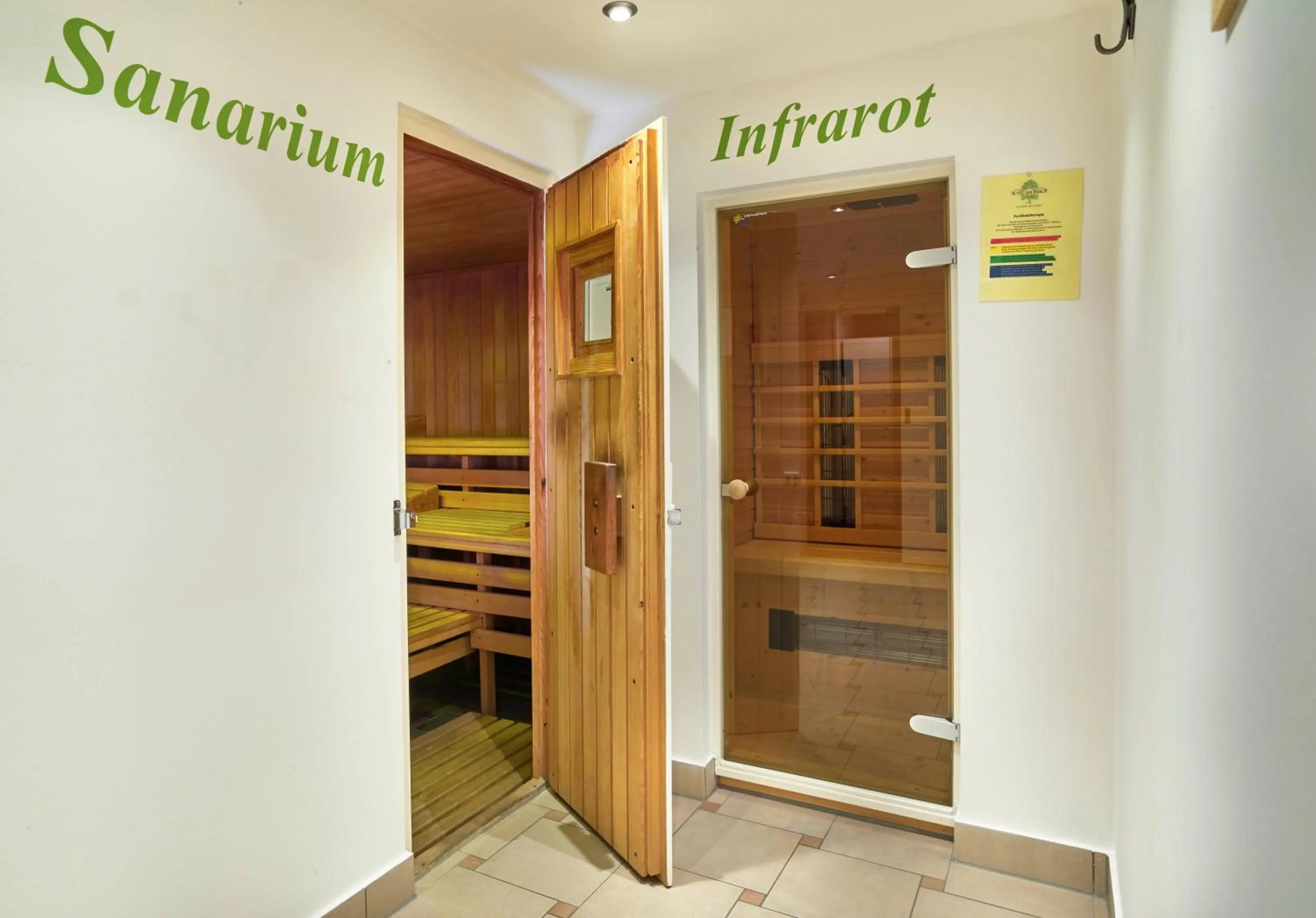 Sauna in Hotel Lindenhof