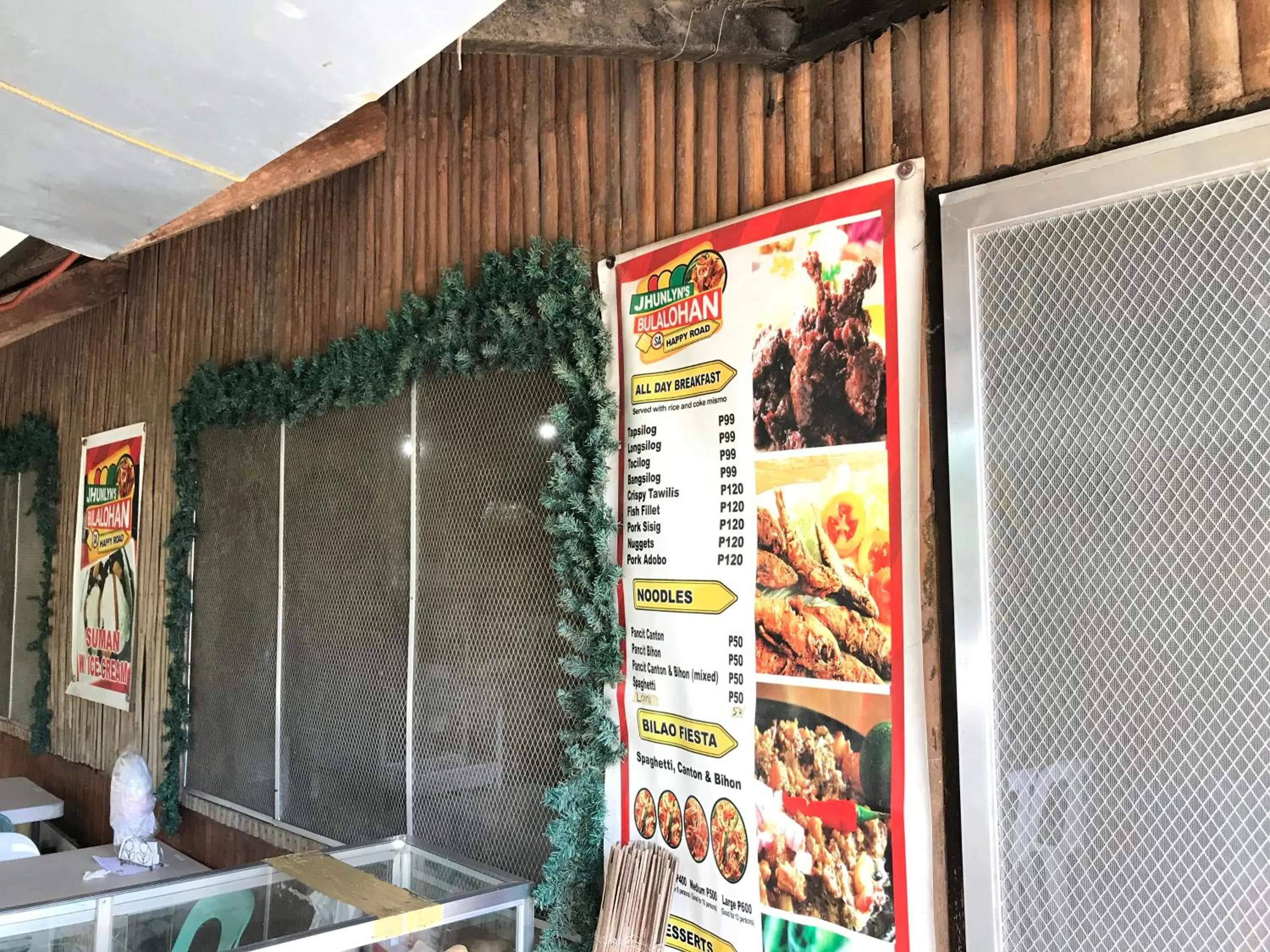 Restaurant/places to eat in Jhunlyn Rooms for Rent Tagaytay