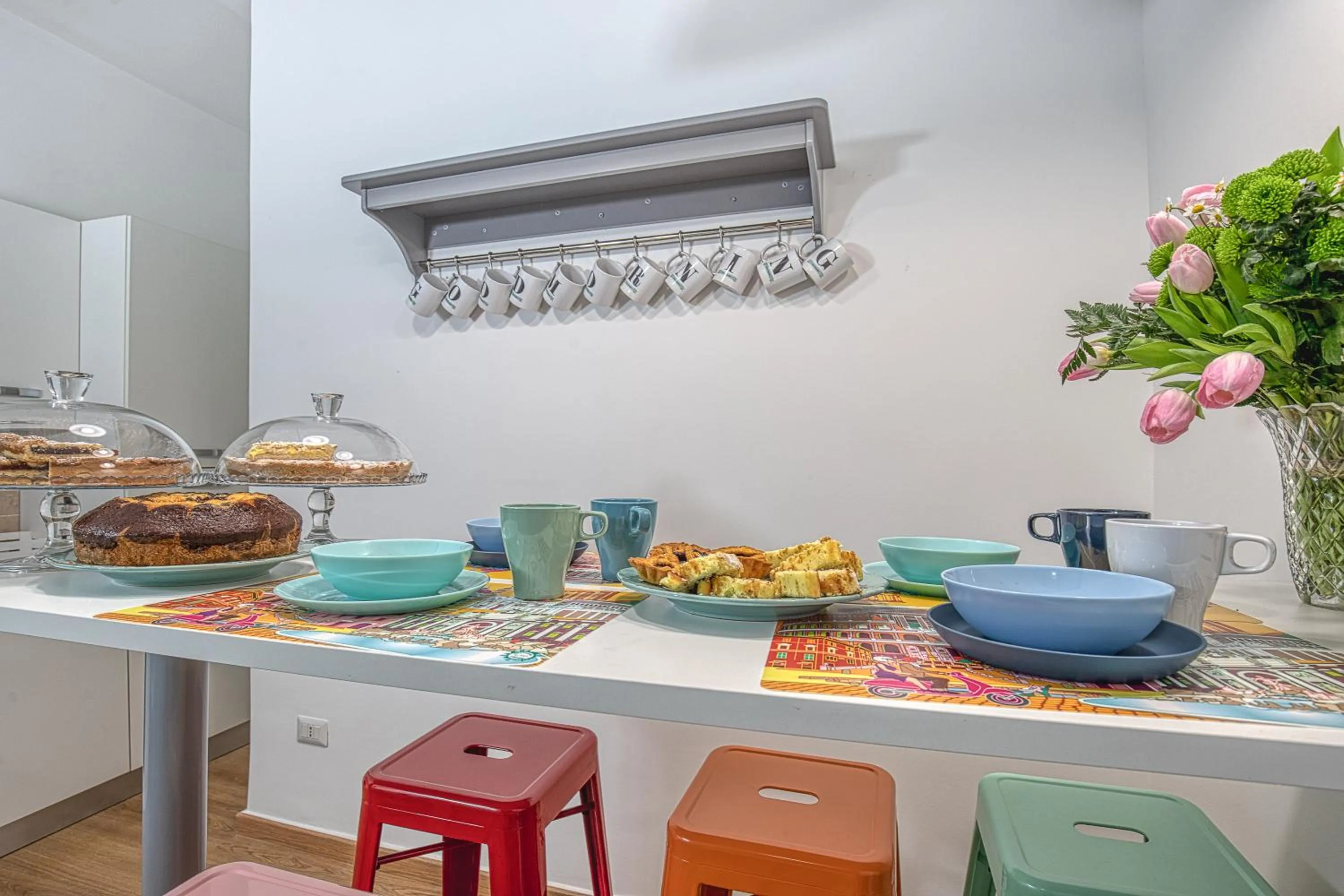 Italian breakfast in Relais Mantellini