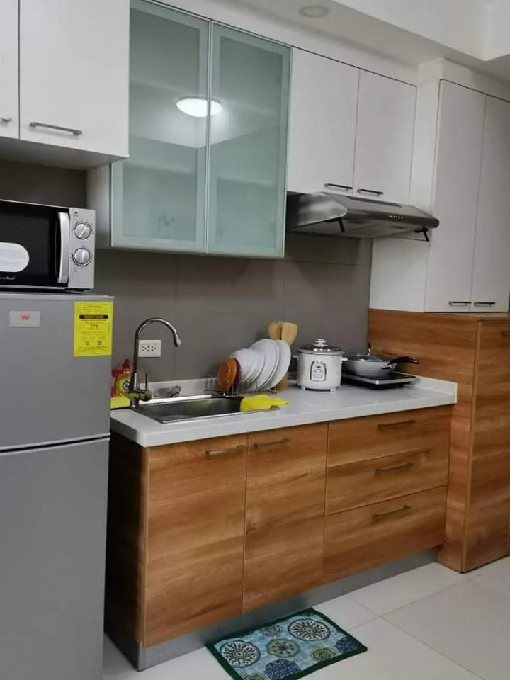 Kitchen or kitchenette in U607 Sunshine100 Netflix 65InchesTV Wifi Karaoke Swimming Pool