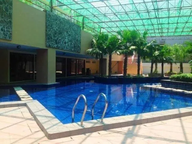 Pool view in U607 Sunshine100 Netflix 65InchesTV Wifi Karaoke Swimming Pool